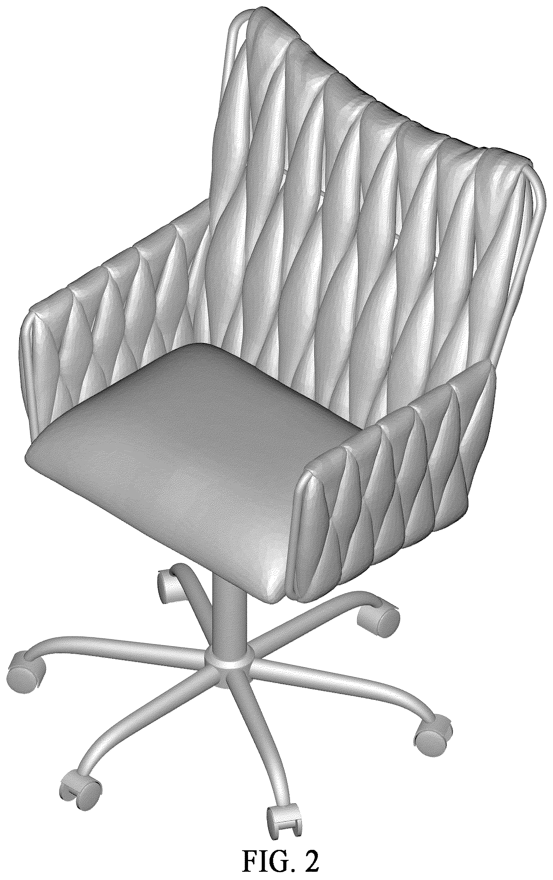 Patent USD1075334 Figure 2 – Chair