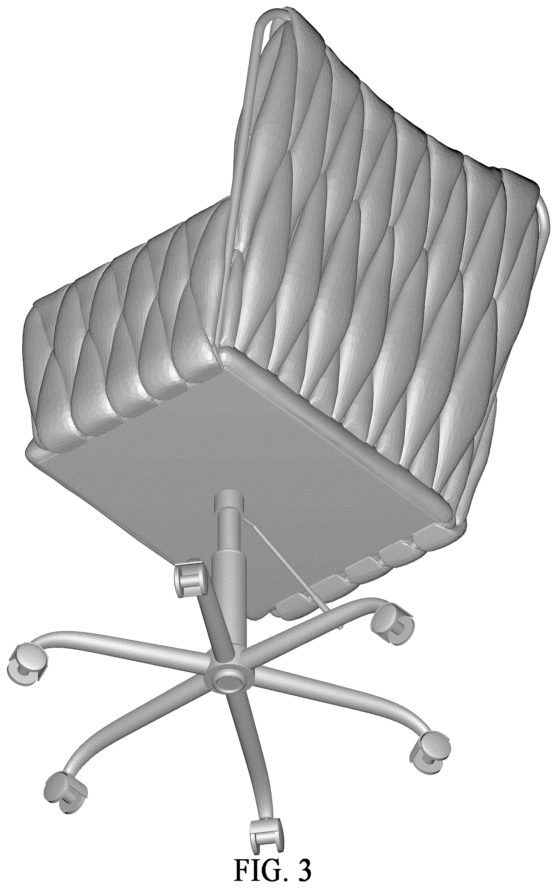 Patent USD1075334 Figure 3 – Chair