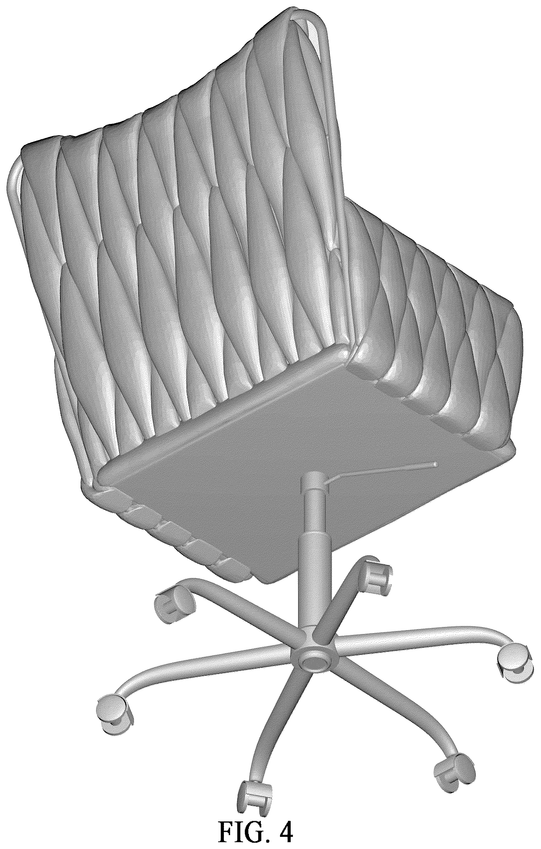 Patent USD1075334 Figure 4 – Chair