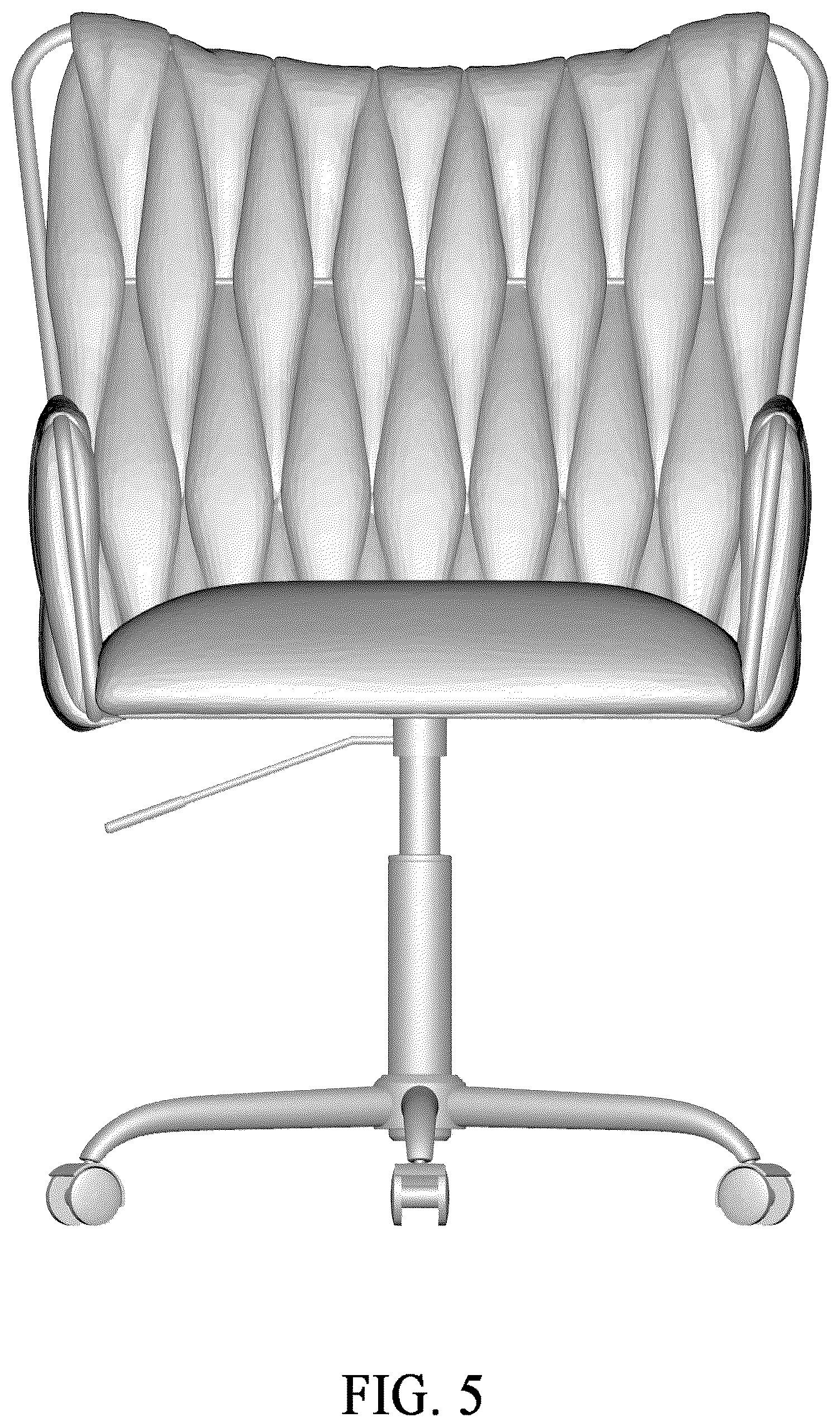 Patent USD1075334 Figure 5 – Chair