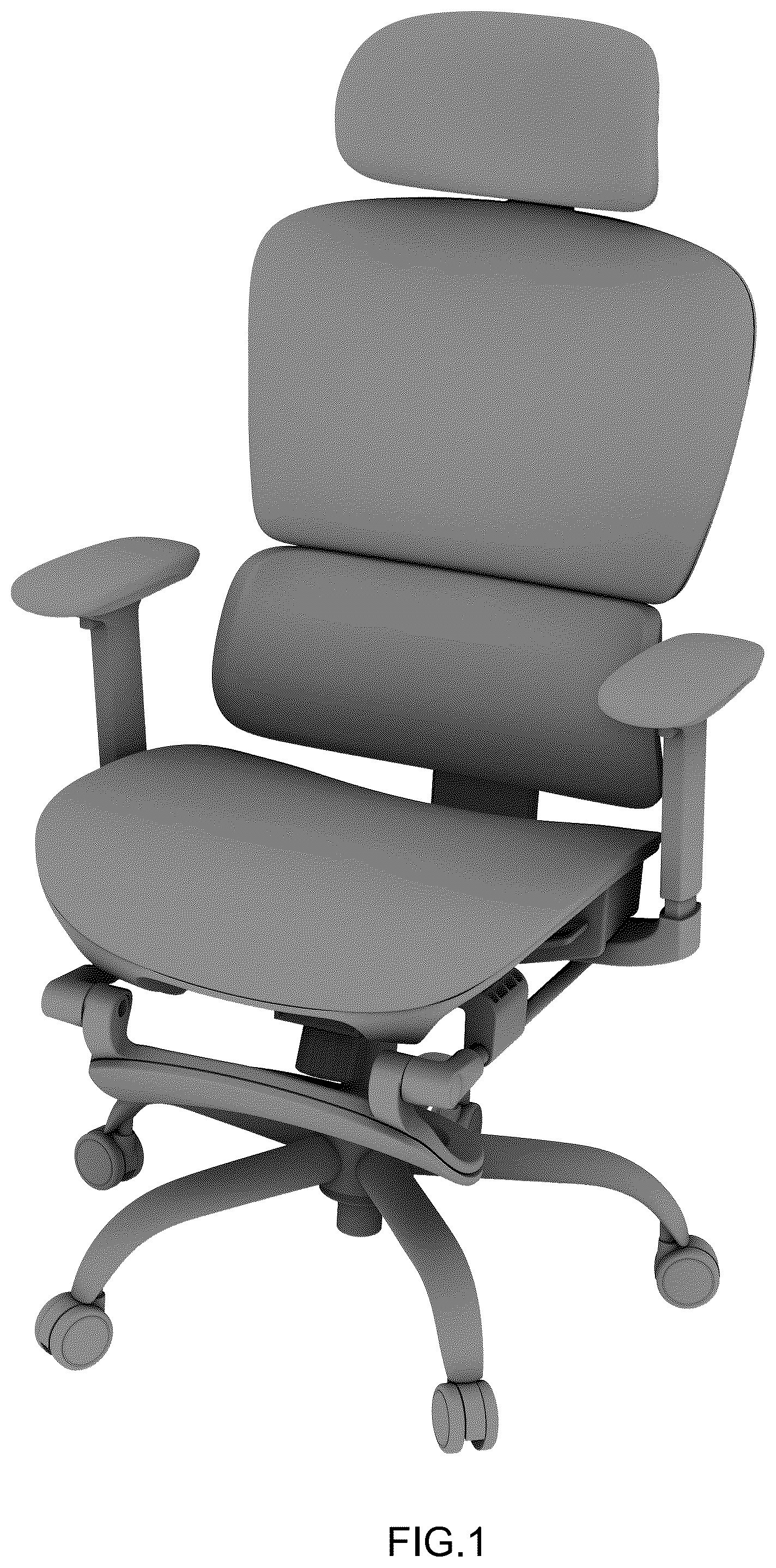 Patent USD1075335 Figure 1 – Chair