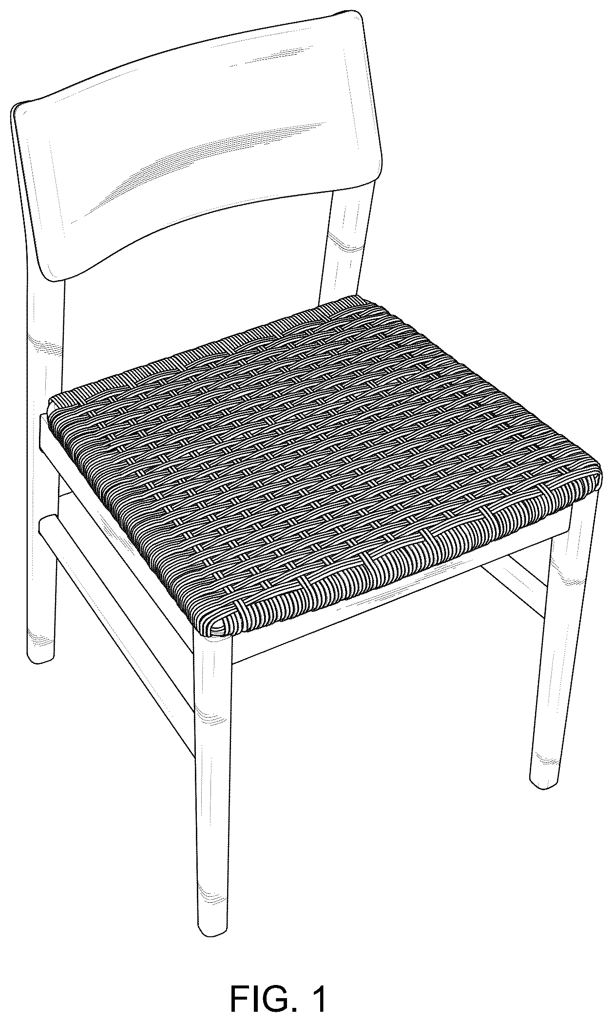 Patent USD1075336 — Chair — Figure 1