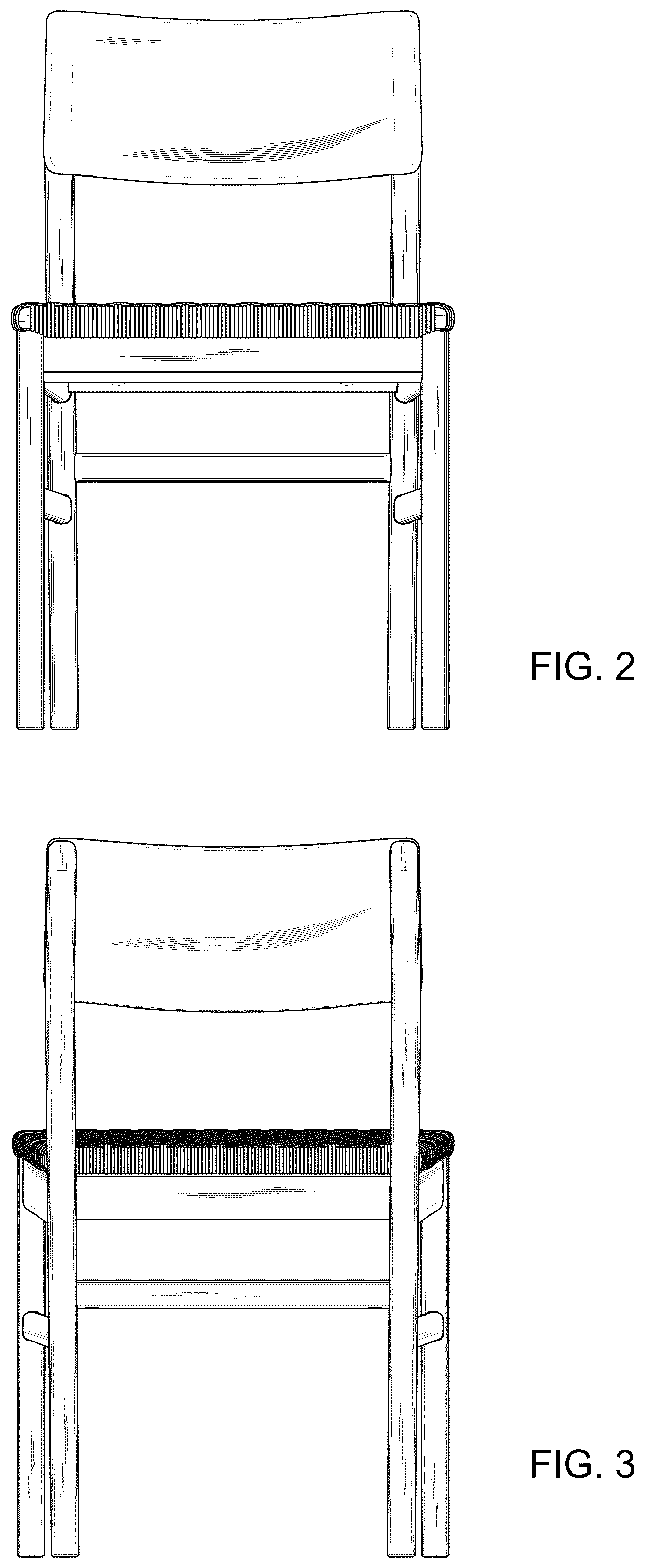 Patent USD1075336 Figure 2 – Chair