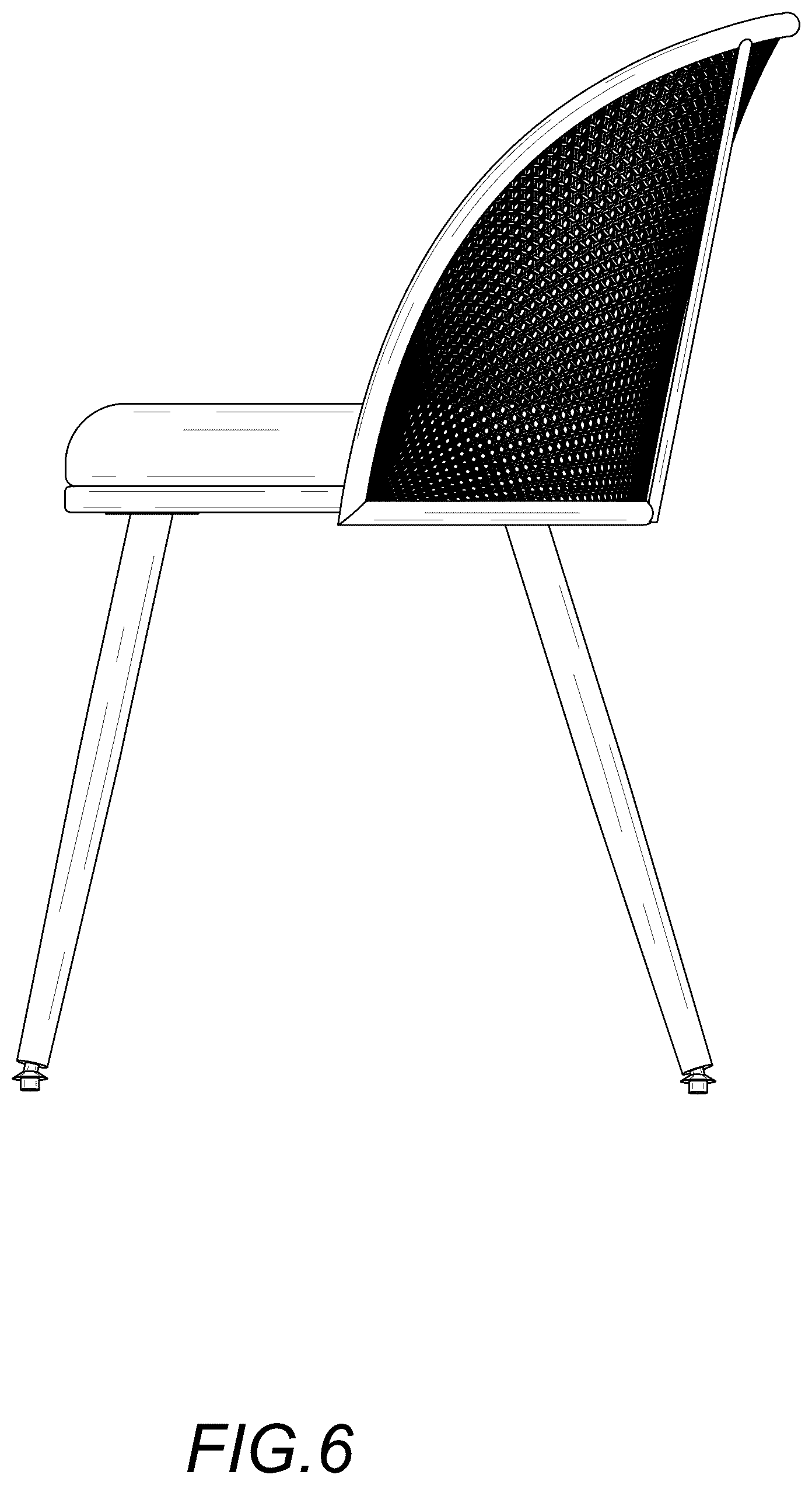 Patent USD1075337 Figure 6 – Chair