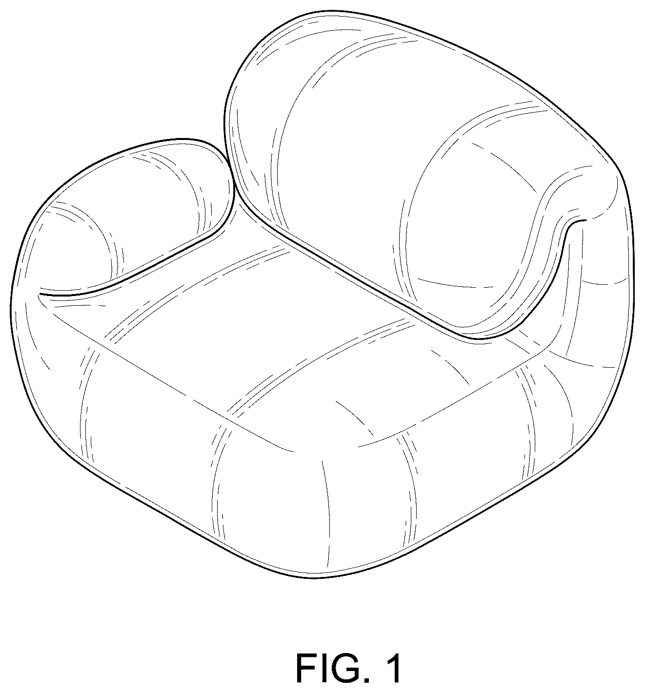 Patent USD1075338 Figure 1 – Chair