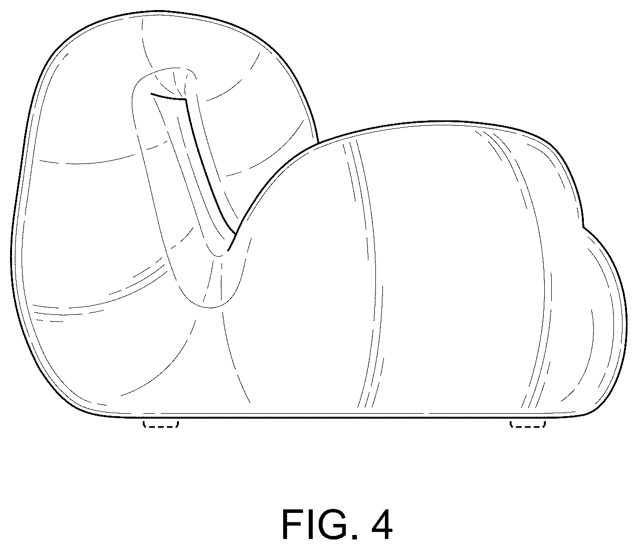 Patent USD1075338 Figure 4 – Chair