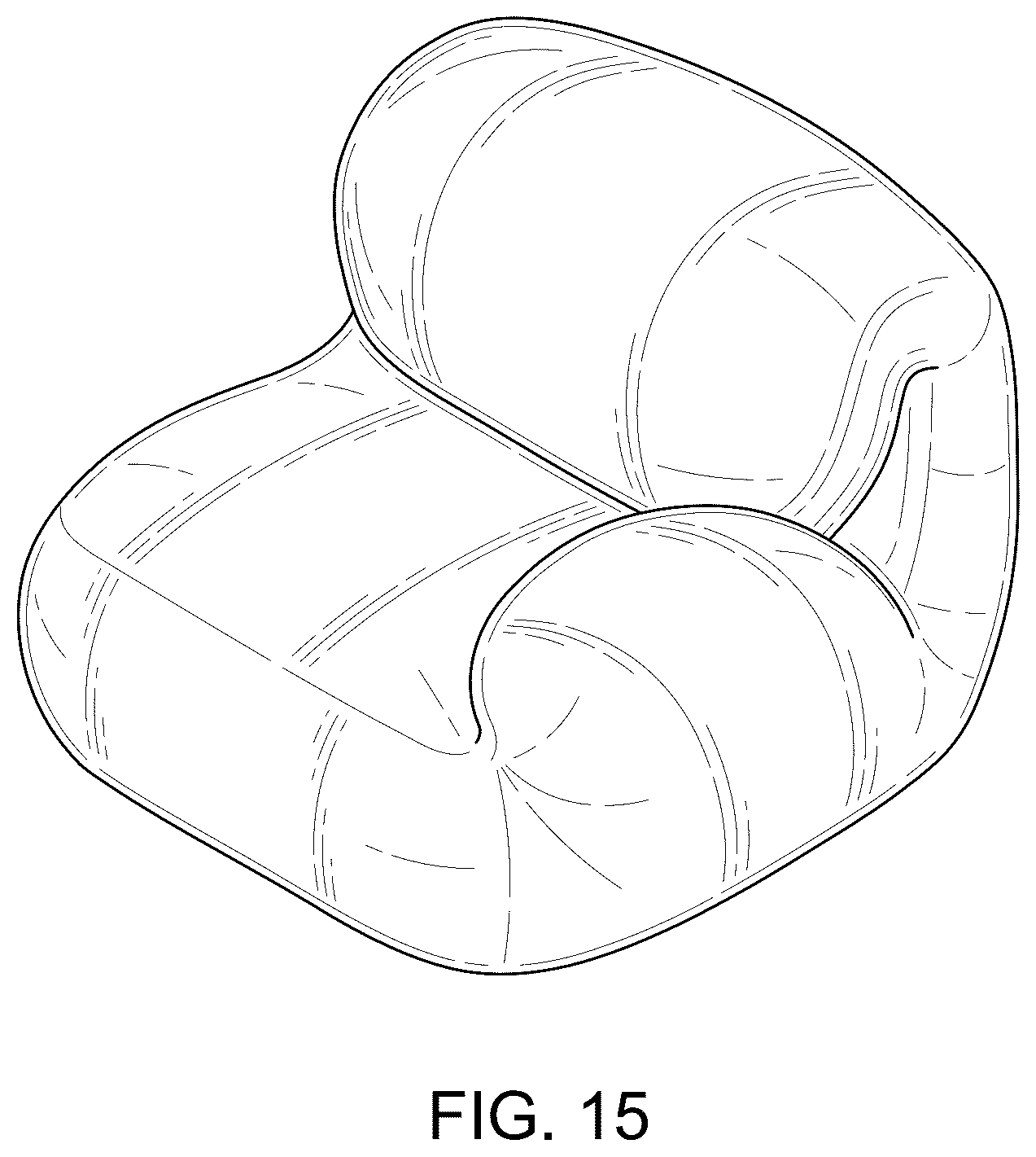 Patent USD1075338 Figure 15 – Chair