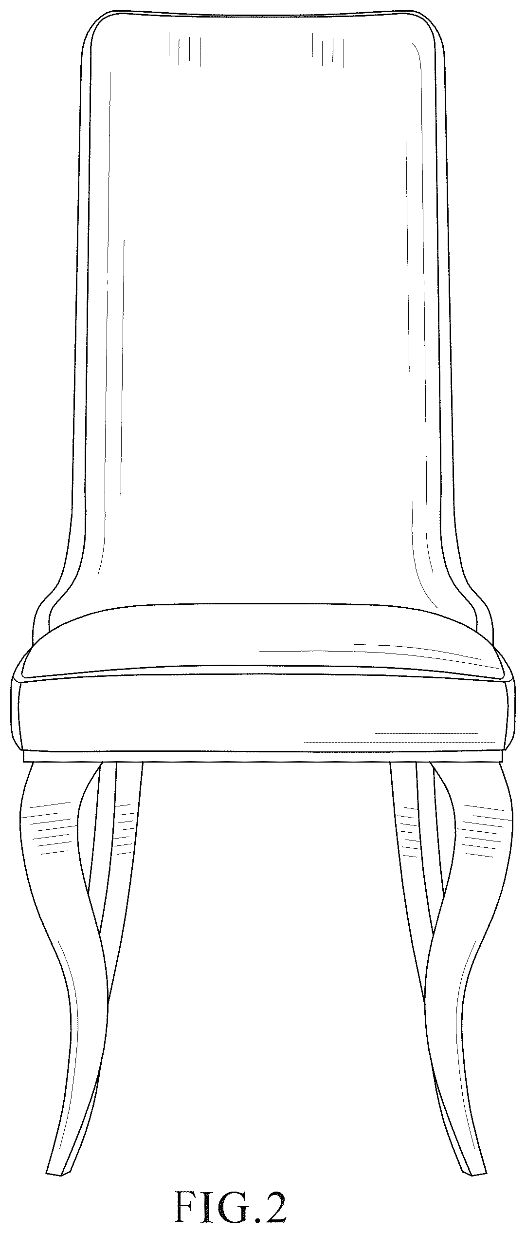 Patent USD1075339 Figure 2 – Chair