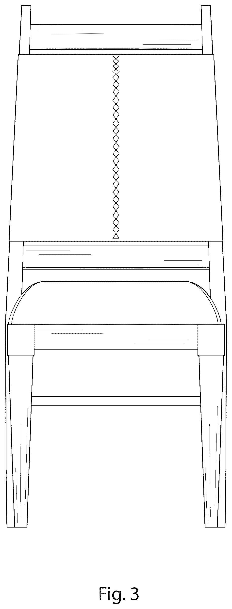 Patent USD1075340 Figure 3 – Chair