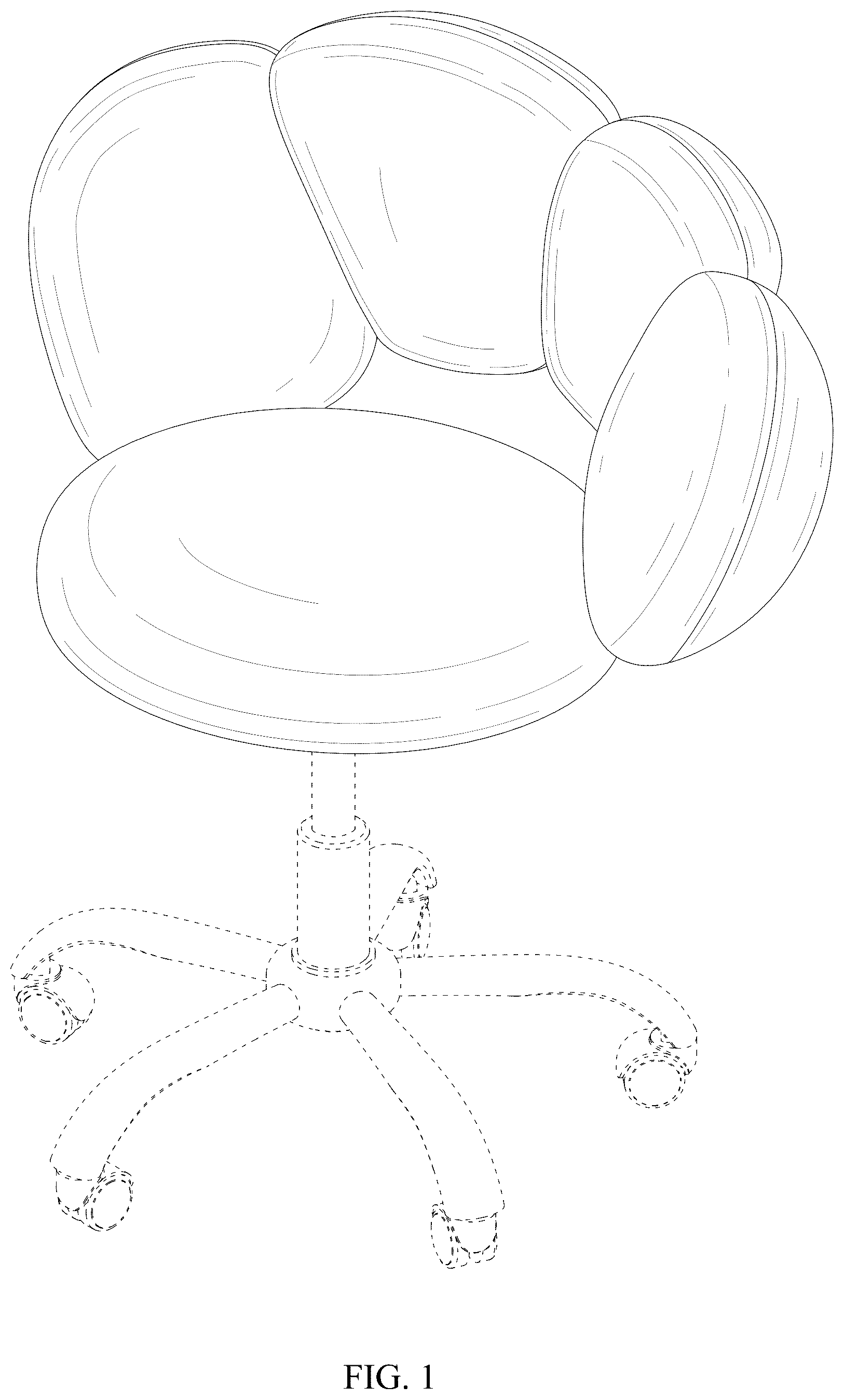 Patent USD1075341 — Chair — Figure 1