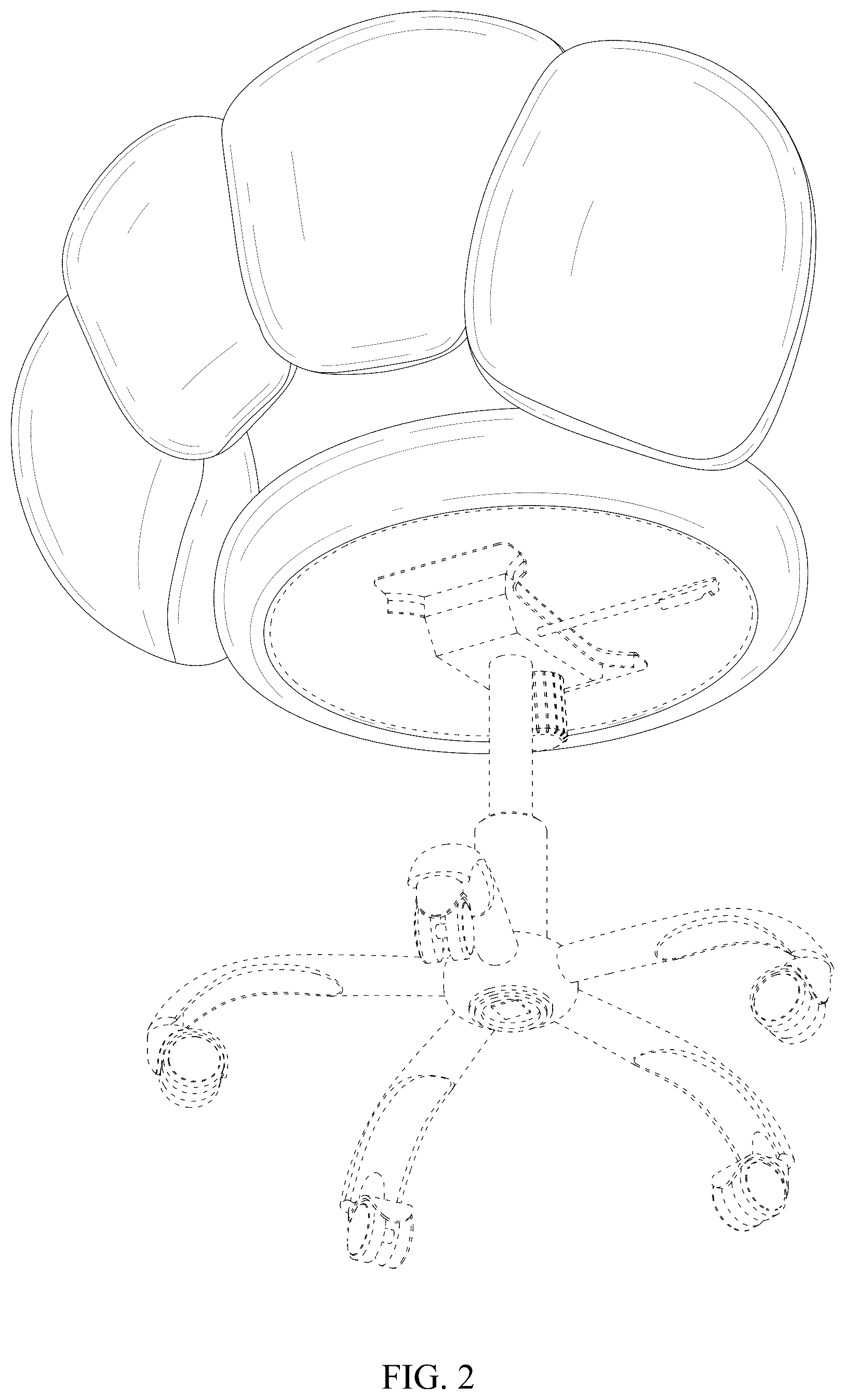 Patent USD1075341 Figure 2 – Chair