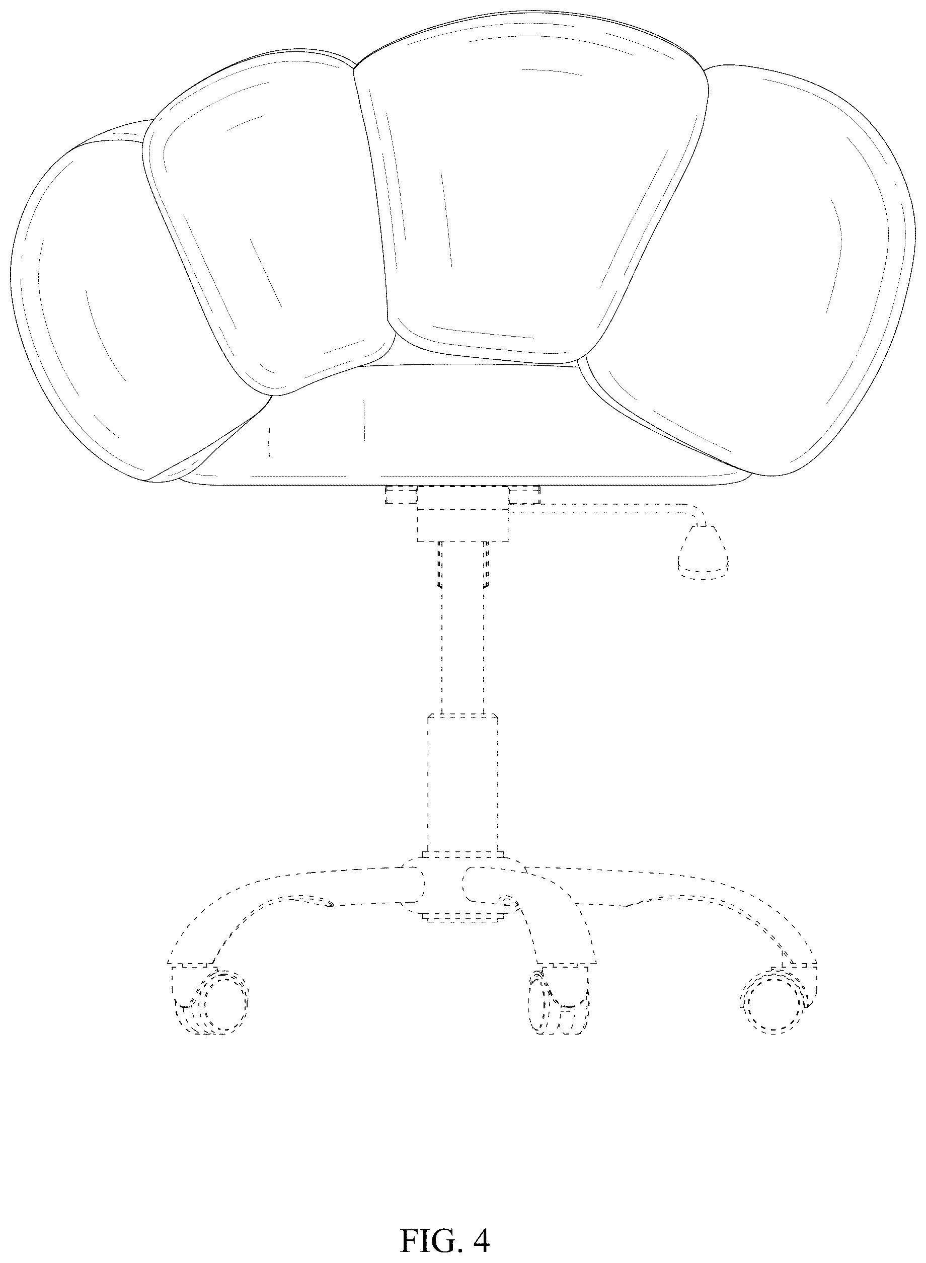 Patent USD1075341 Figure 4 – Chair
