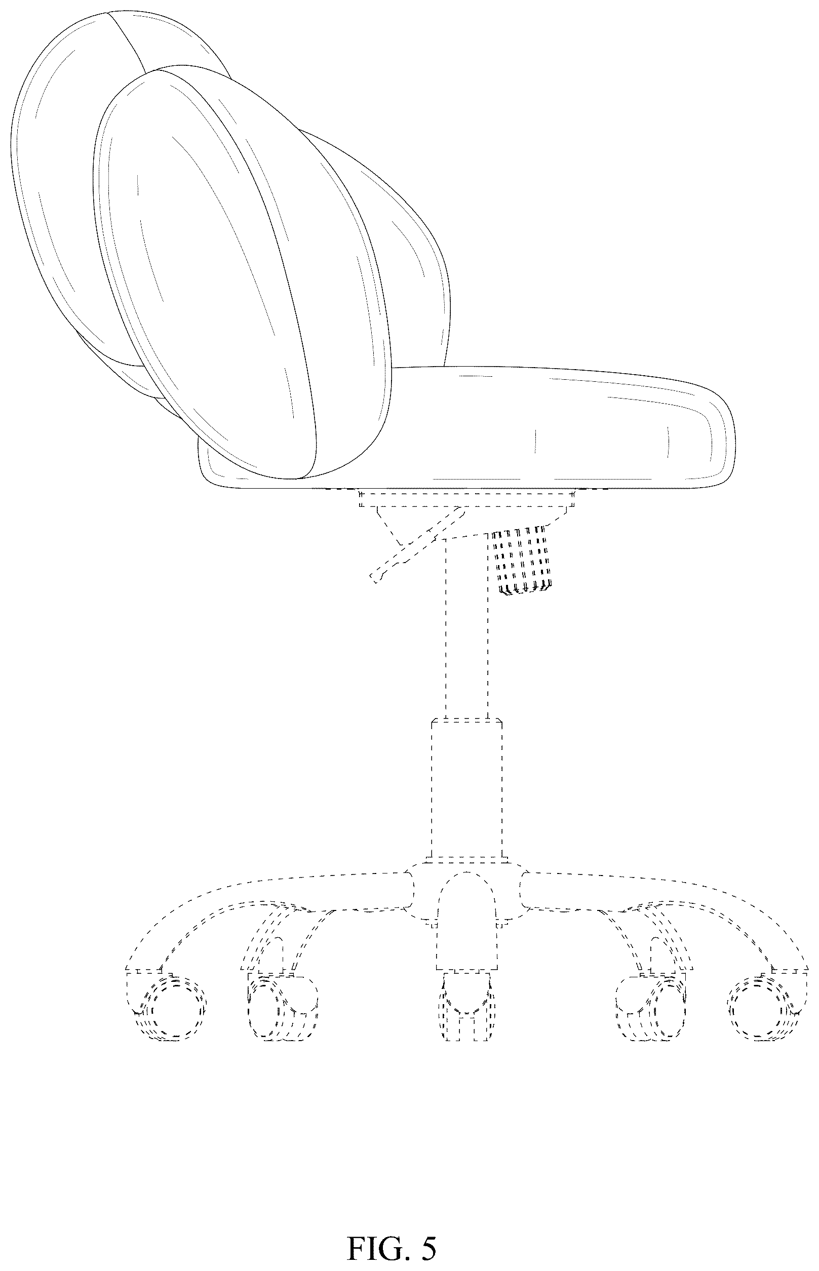 Patent USD1075341 Figure 5 – Chair