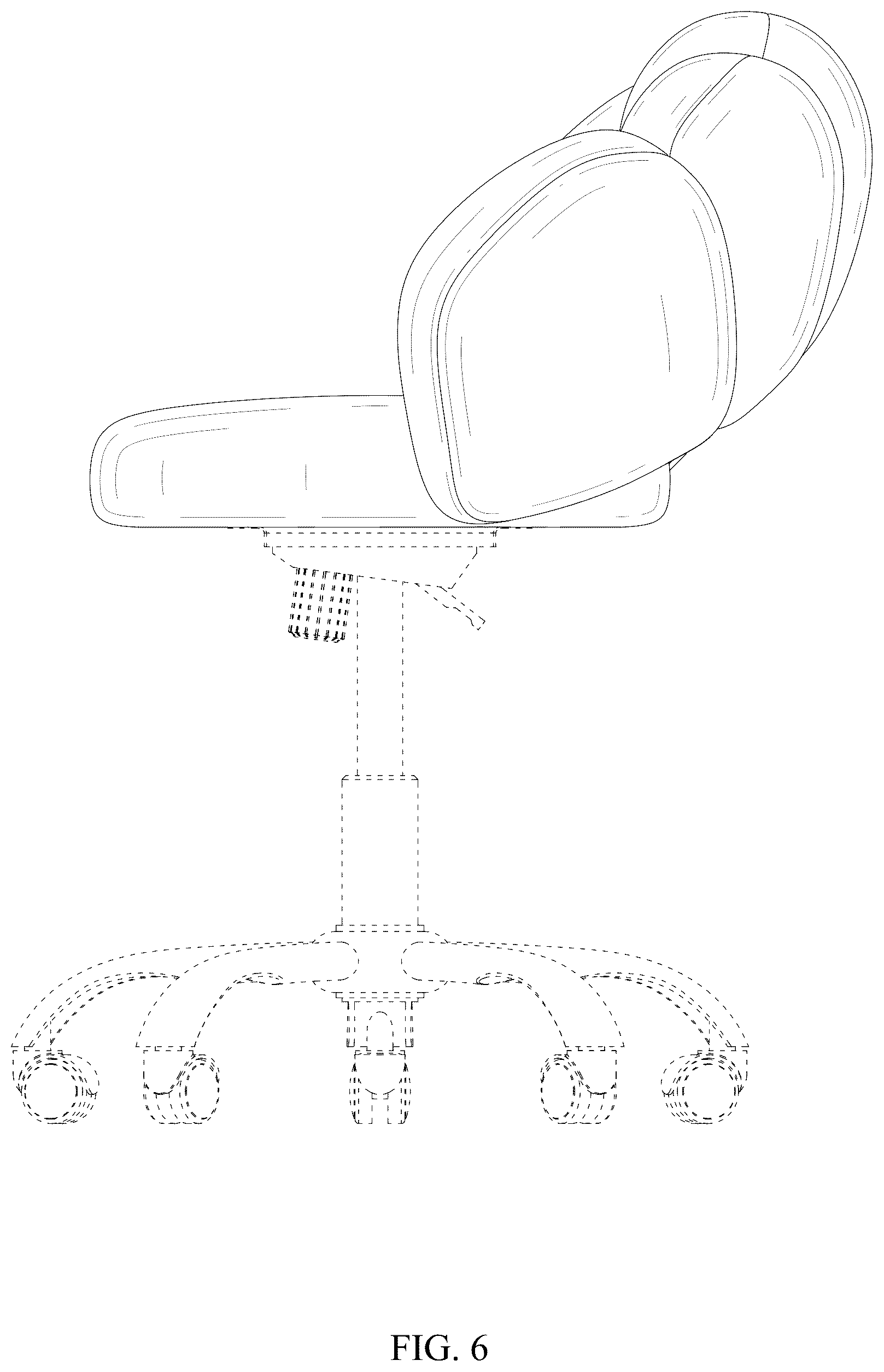Patent USD1075341 Figure 6 – Chair