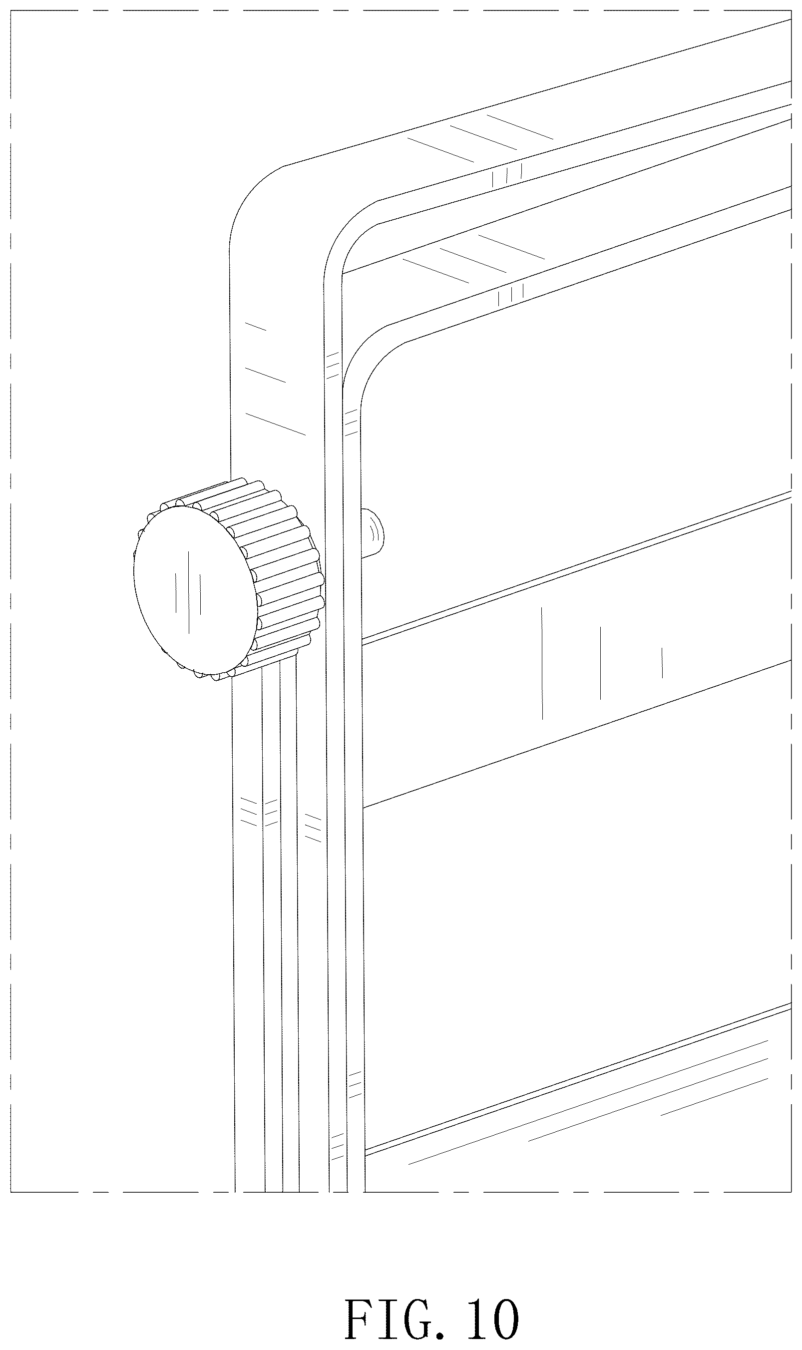 Patent USD1075344 Figure 10 – Under shelf basket