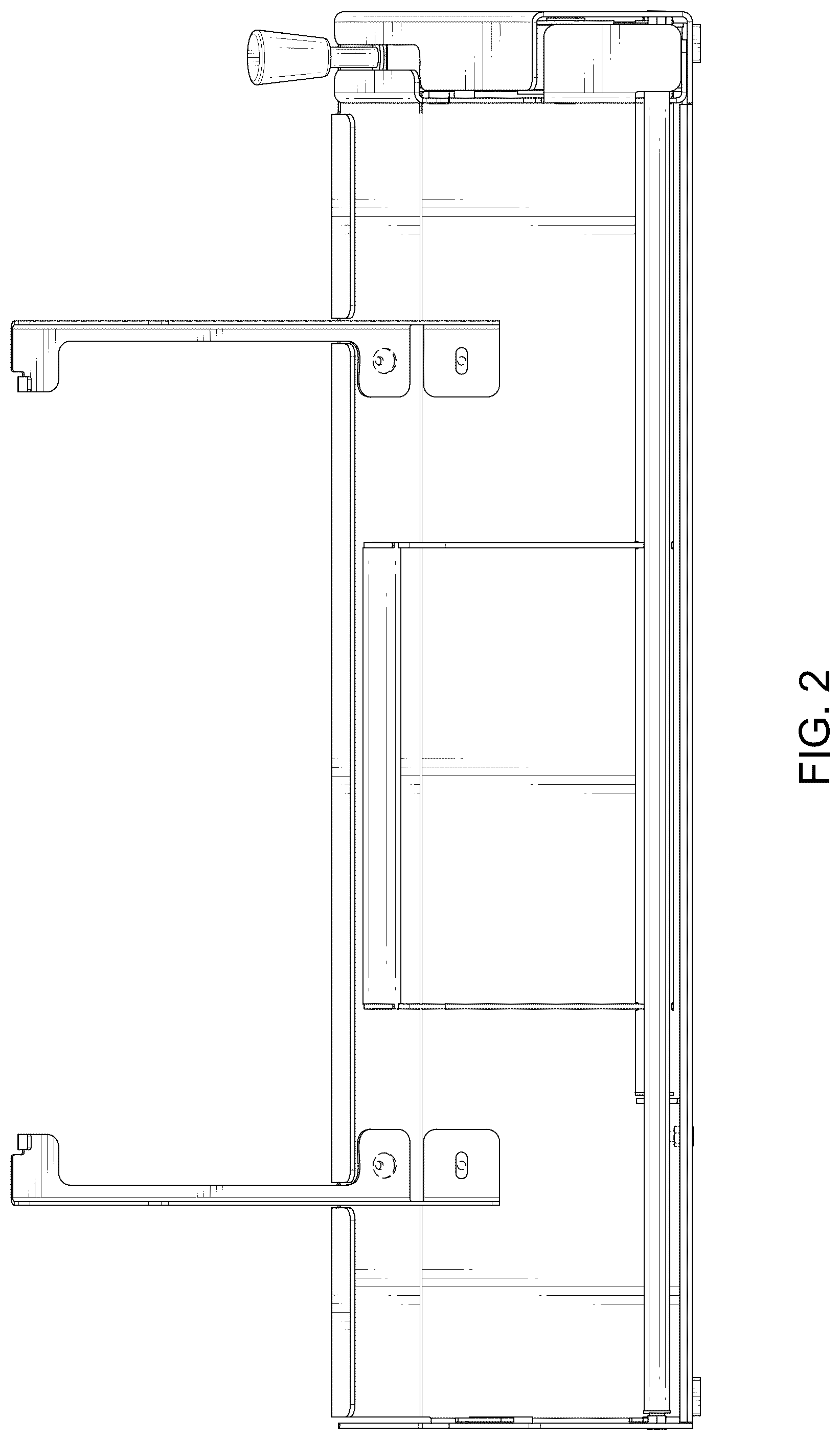 Patent USD1075345 Figure 2 – Apparatus for dispensing a cushioning wrap material
