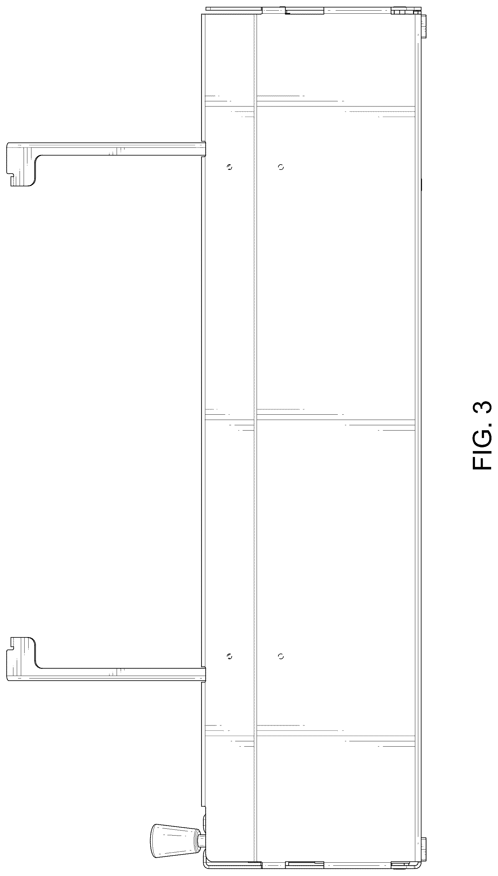 Patent USD1075345 Figure 3 – Apparatus for dispensing a cushioning wrap material