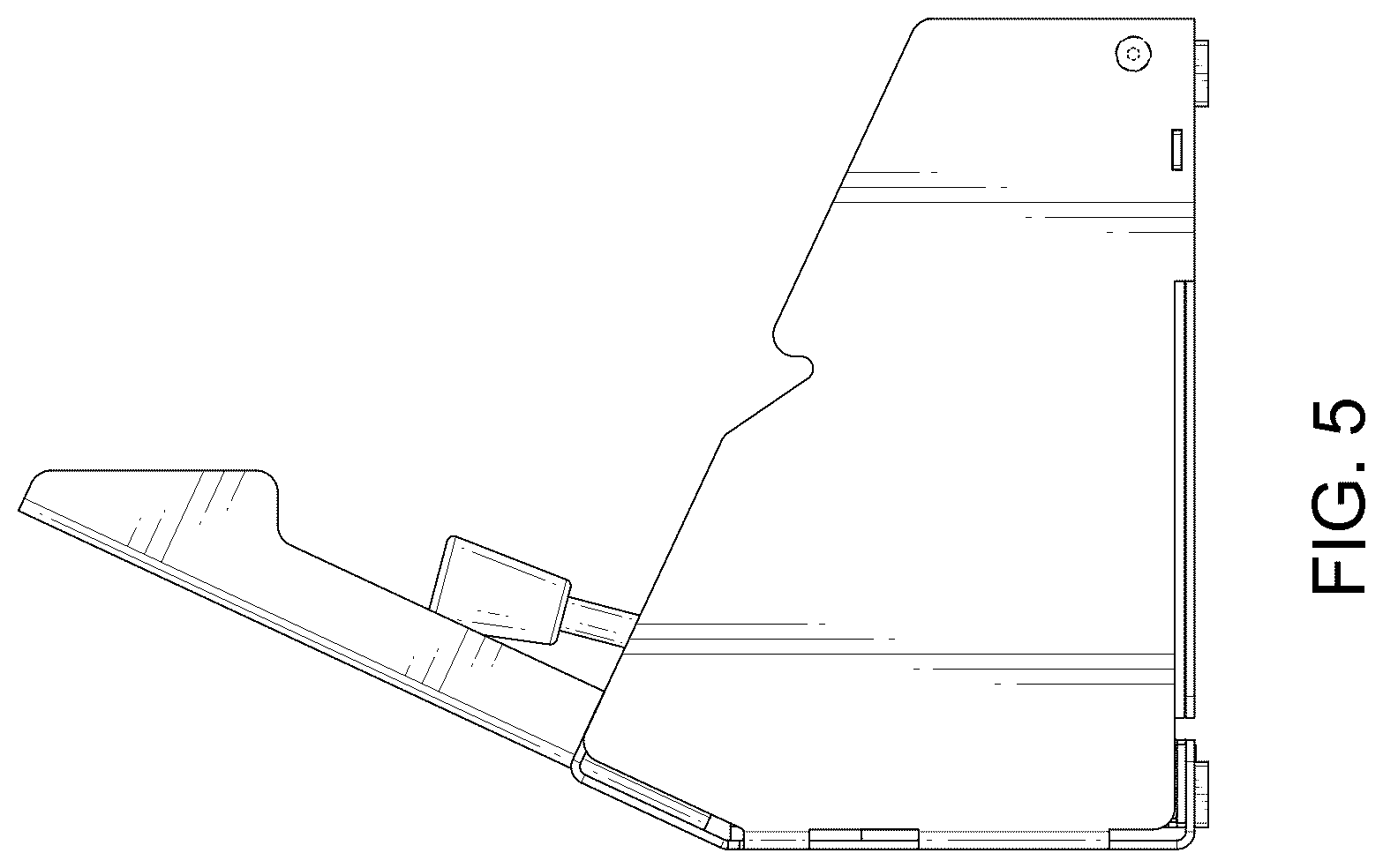 Patent USD1075345 Figure 5 – Apparatus for dispensing a cushioning wrap material