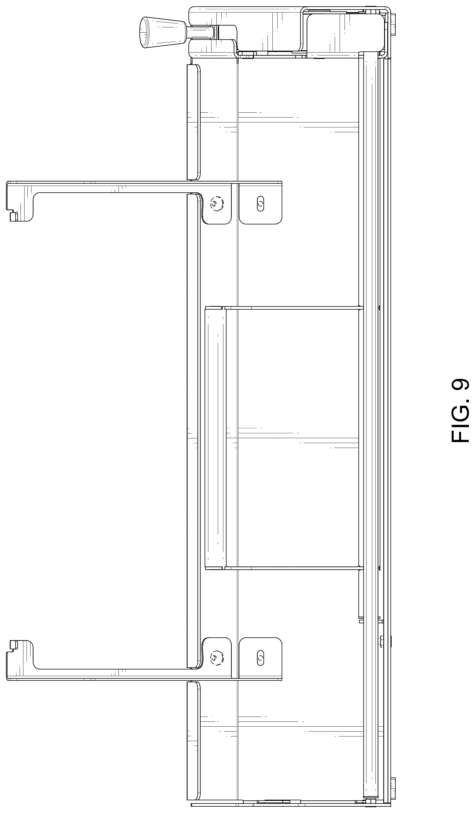 Patent USD1075345 Figure 9 – Apparatus for dispensing a cushioning wrap material
