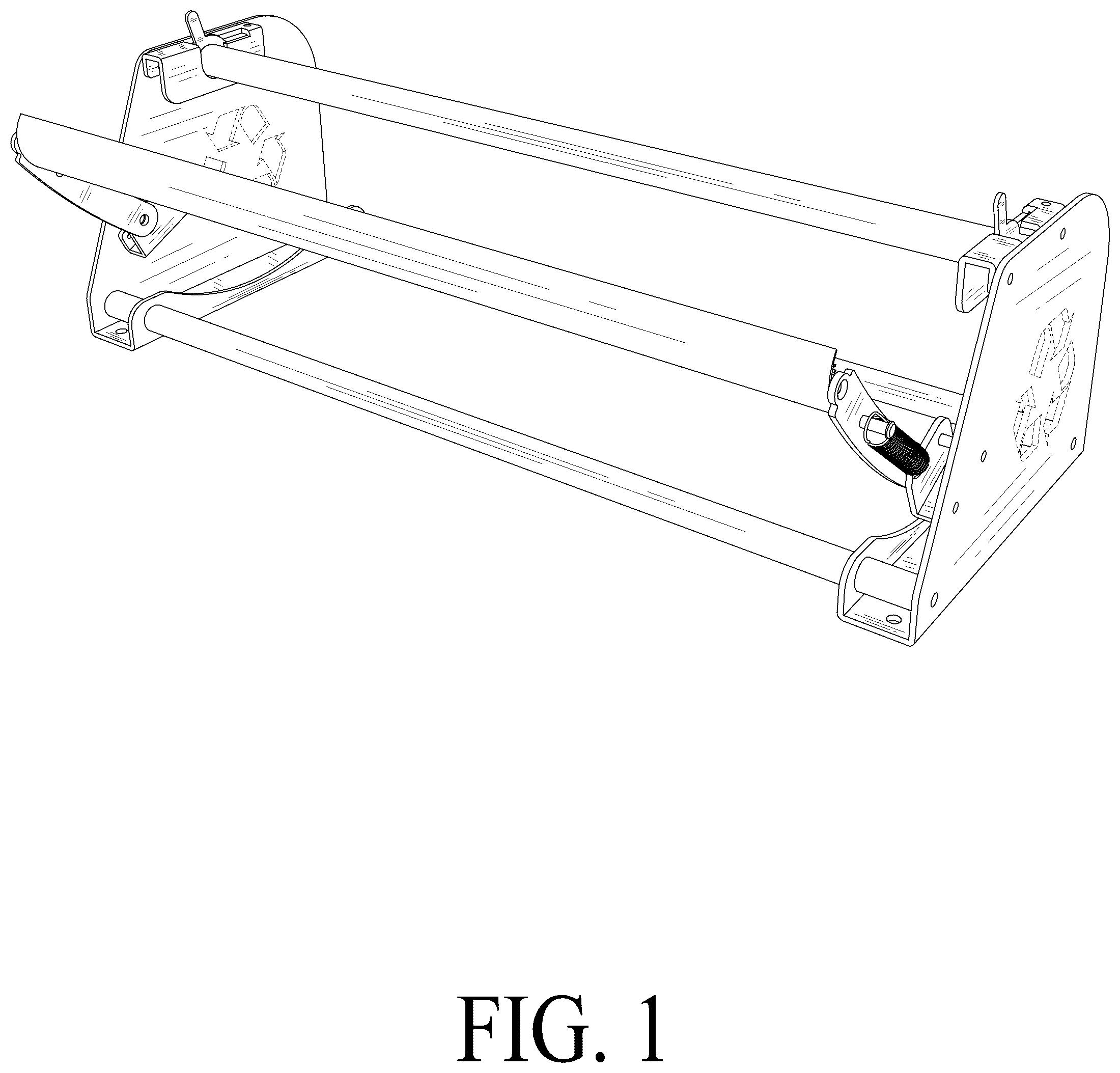 Patent USD1075346 — Paper roll dispenser — Figure 1