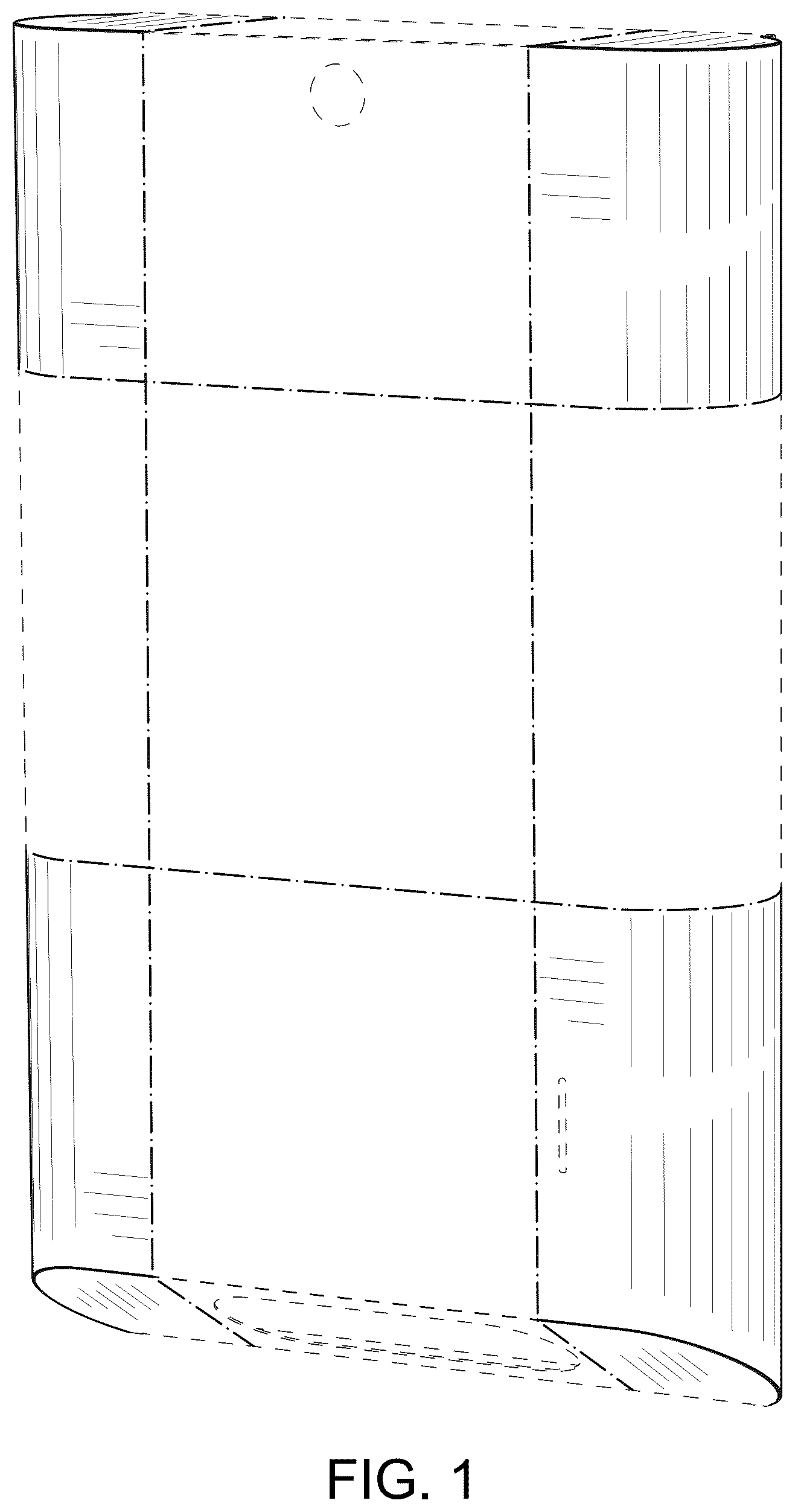 Patent USD1075347 Figure 1 – Towel dispenser