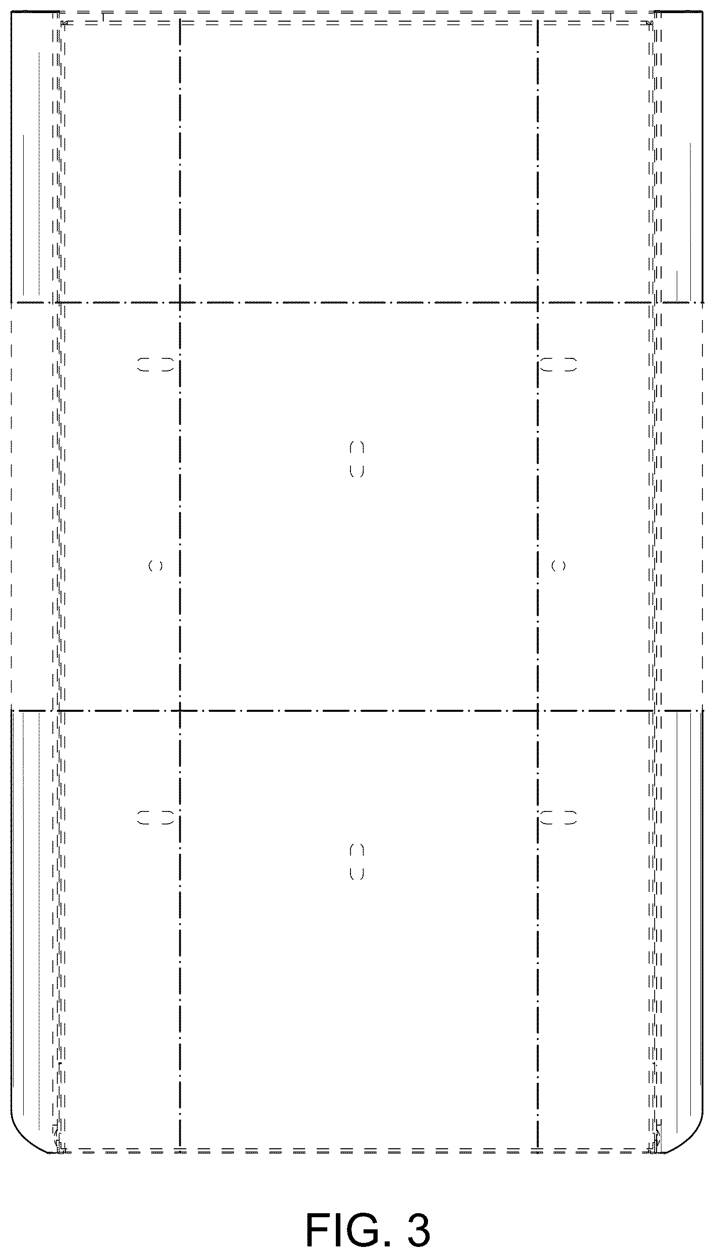 Patent USD1075347 Figure 3 – Towel dispenser