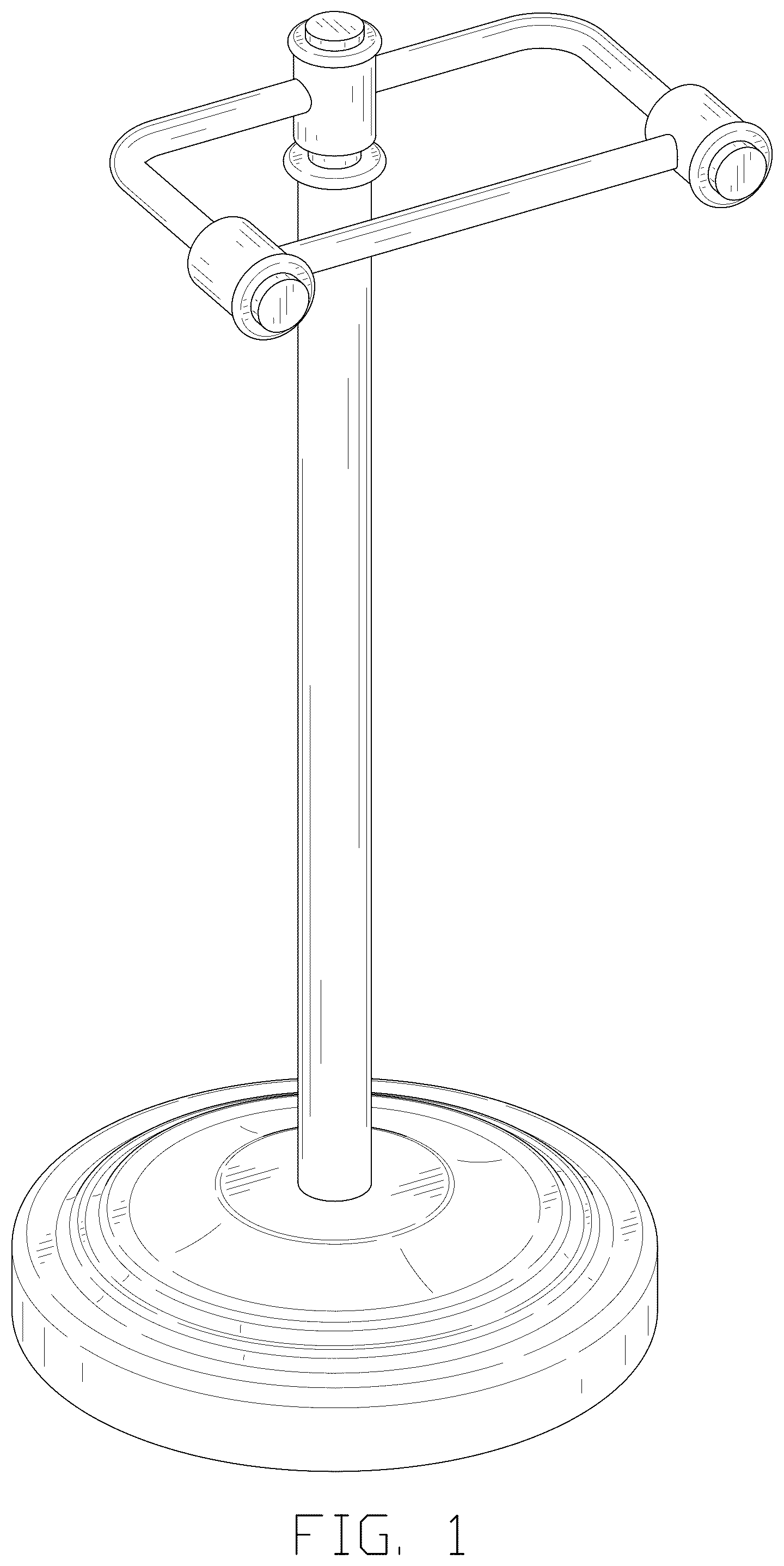 Patent USD1075348 Figure 1 – Bathroom fixture
