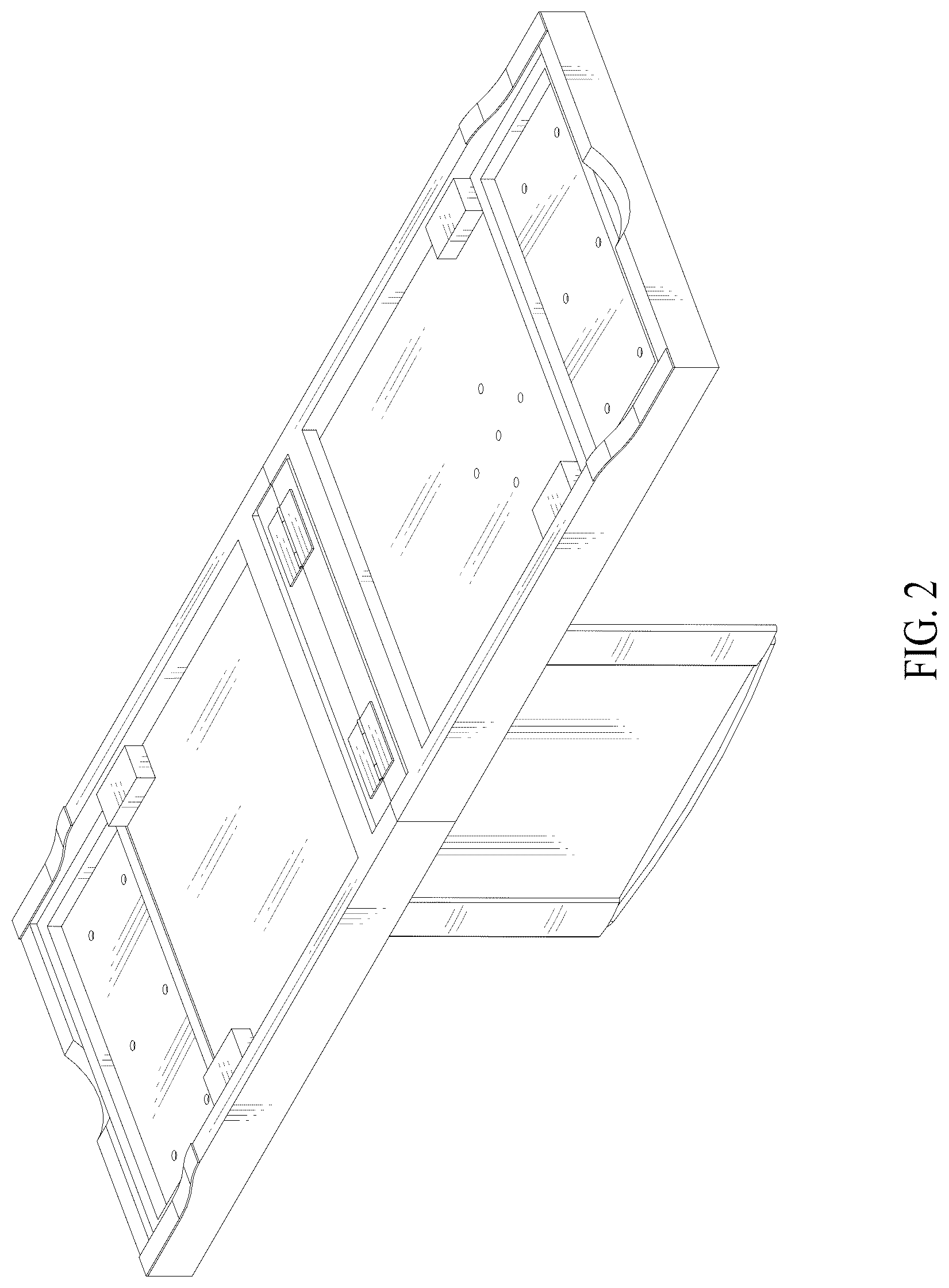 Patent USD1075349 Figure 2 – Bath caddy
