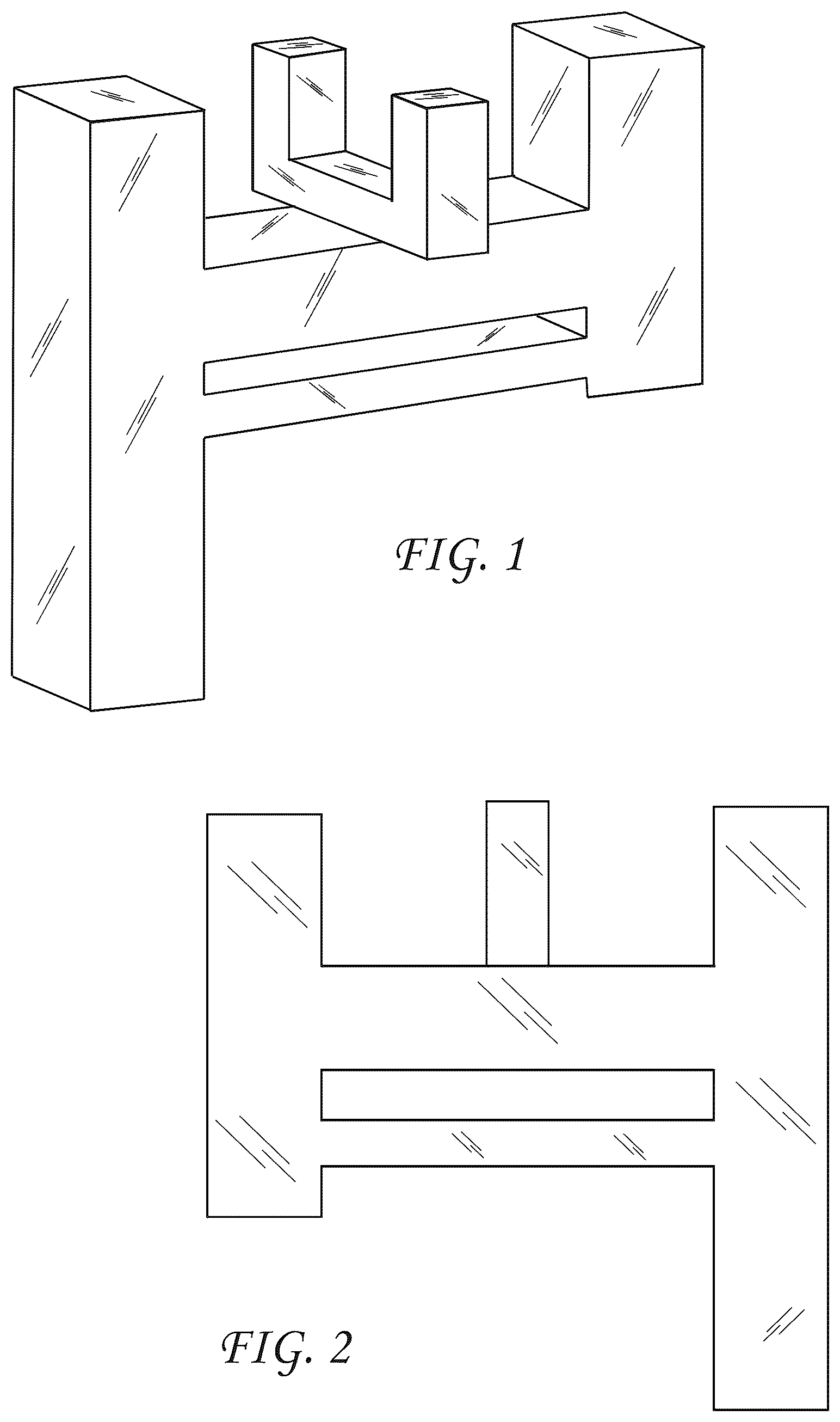 Patent USD1075351 Figure 1 – Sport gear equipment rack