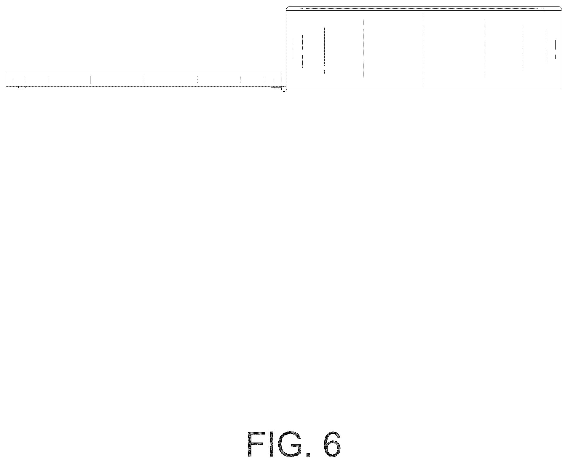 Patent USD1075352 Figure 6 – Mirror cabinet