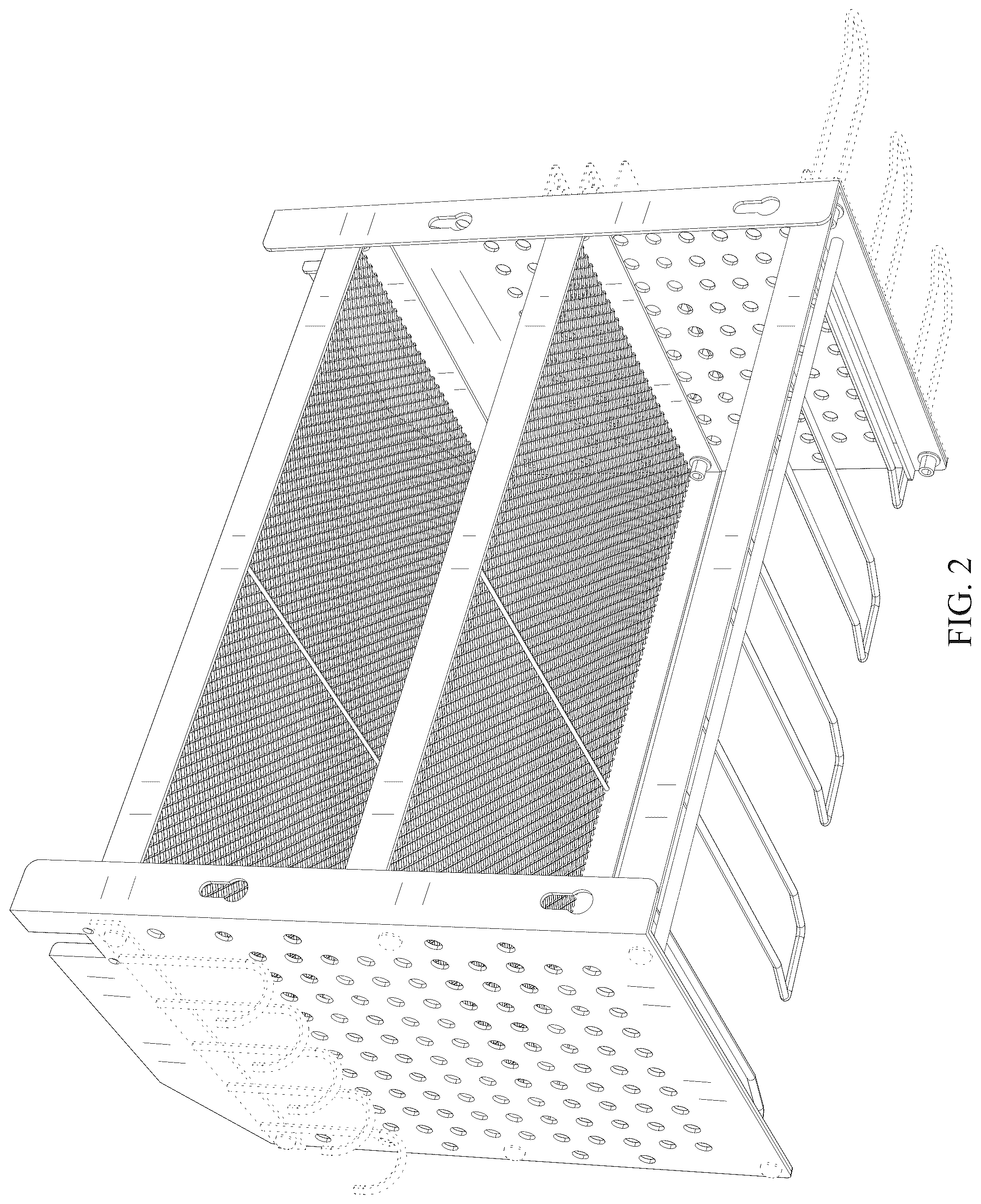 Patent USD1075354 Figure 2 – Tool organizer