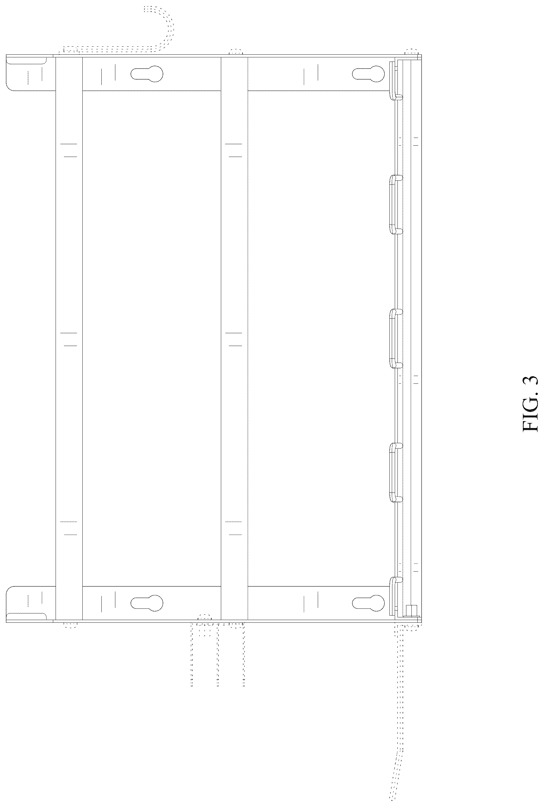 Patent USD1075354 Figure 3 – Tool organizer