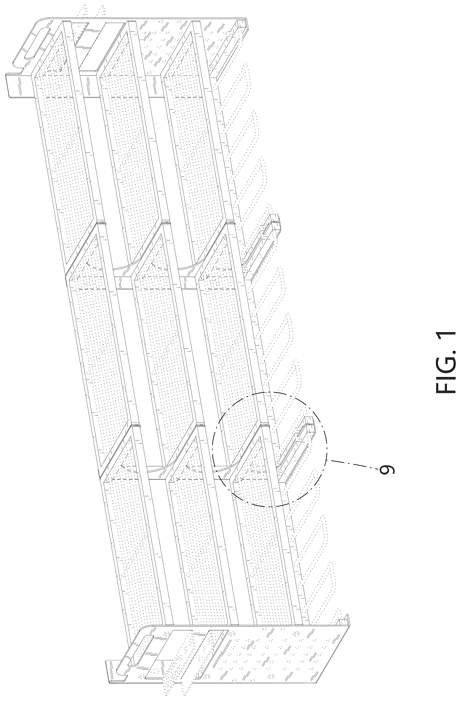 Patent USD1075355 — Tool storage rack — Figure 1