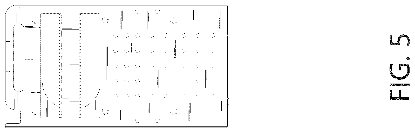 Patent USD1075355 Figure 5 – Tool storage rack