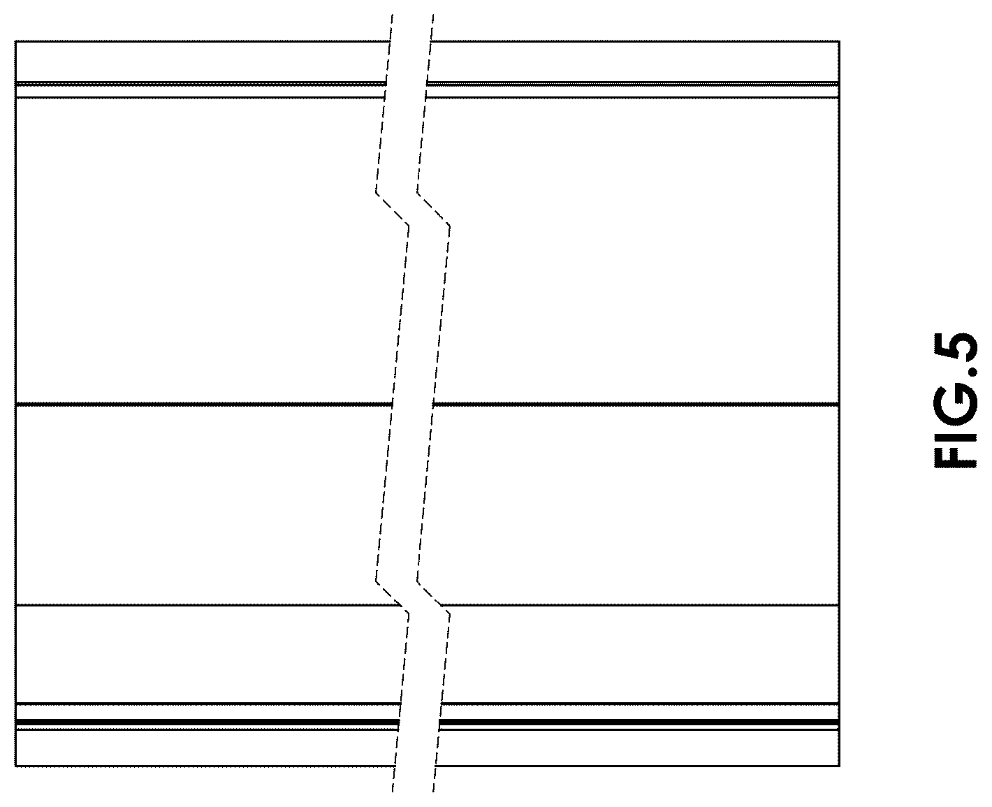 Patent USD1075356 Figure 5 – Roller blind tube