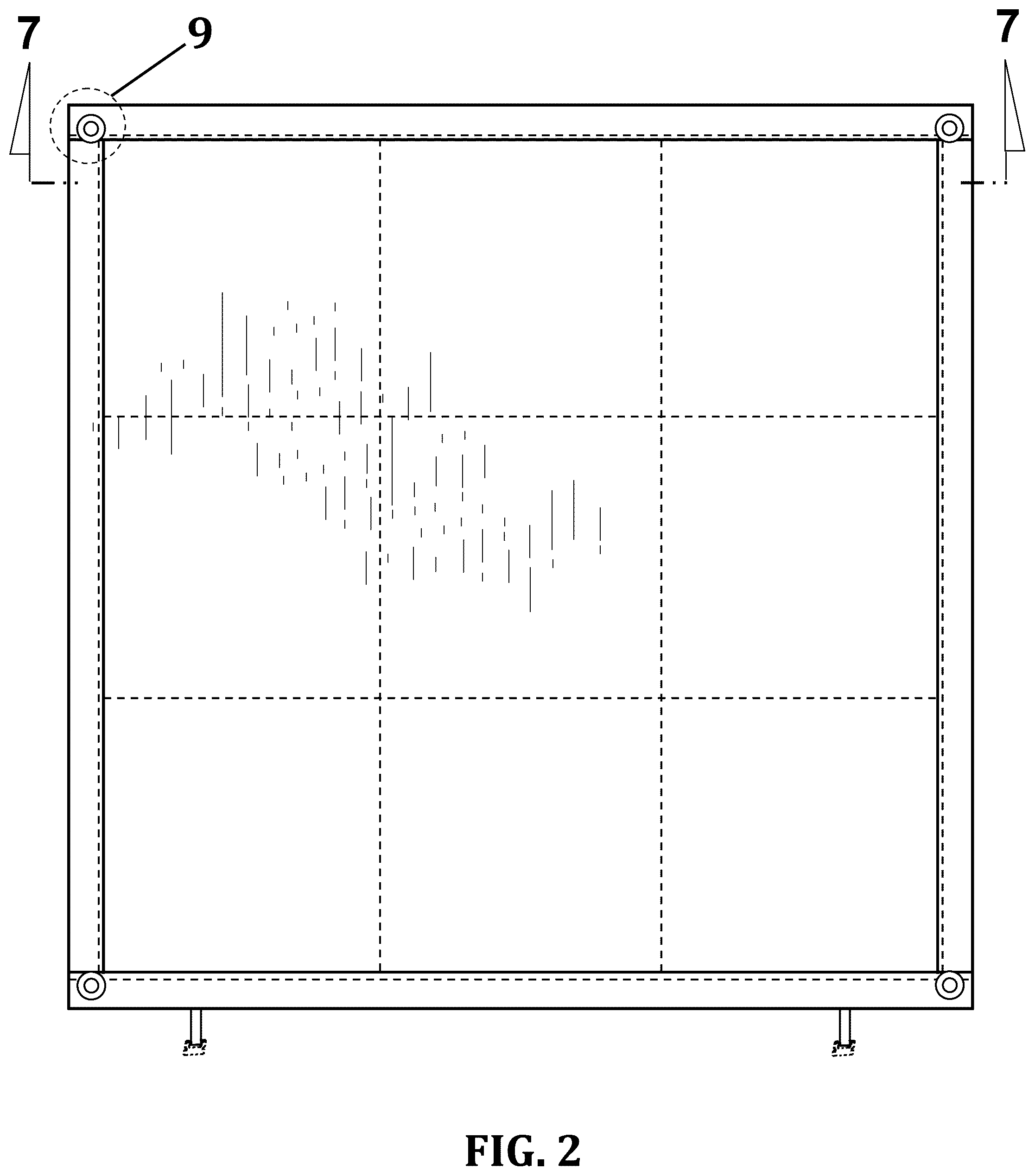 Patent USD1075357 Figure 2 – Rollable fuel collection and evaporation mat