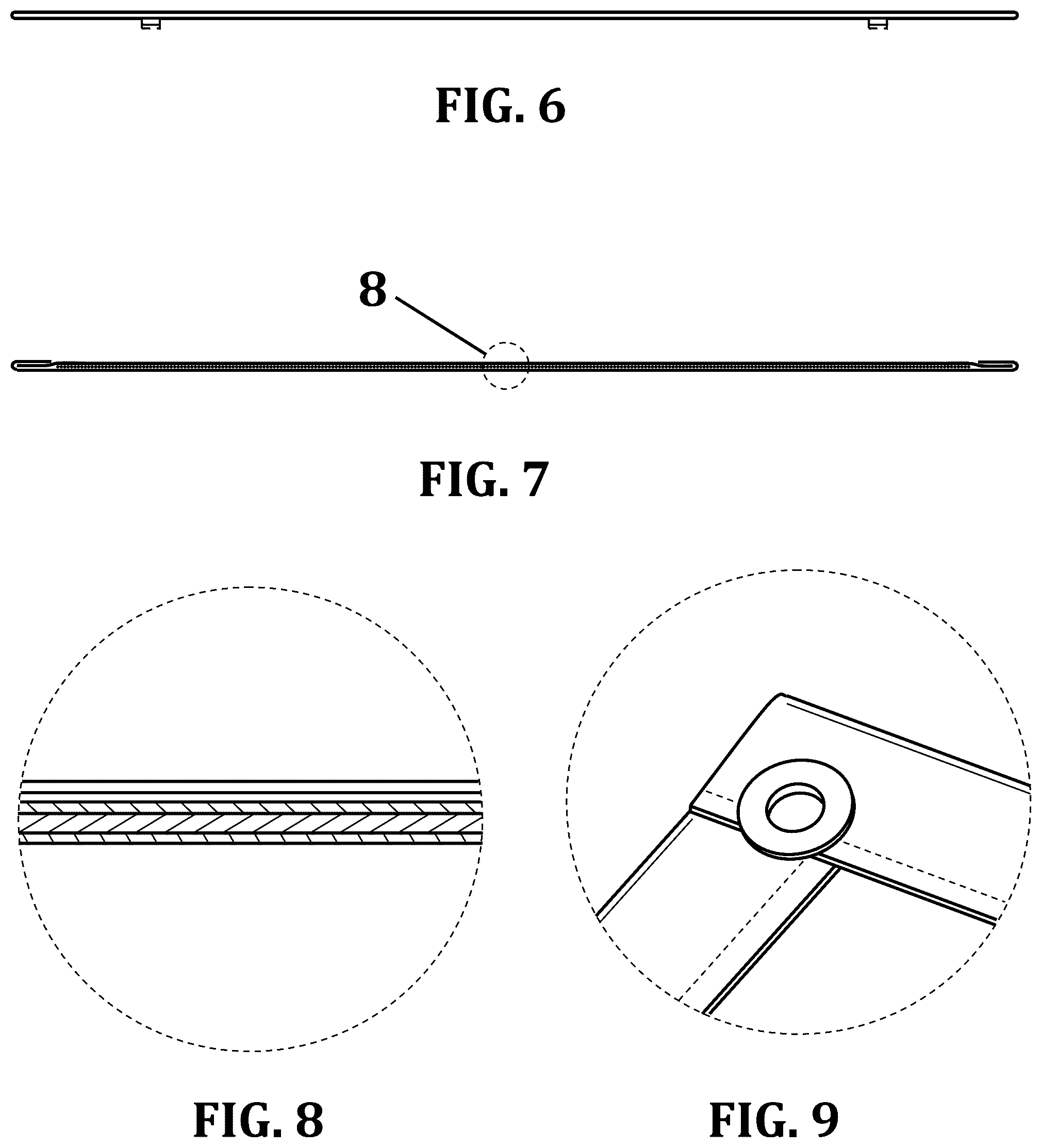 Patent USD1075357 Figure 5 – Rollable fuel collection and evaporation mat