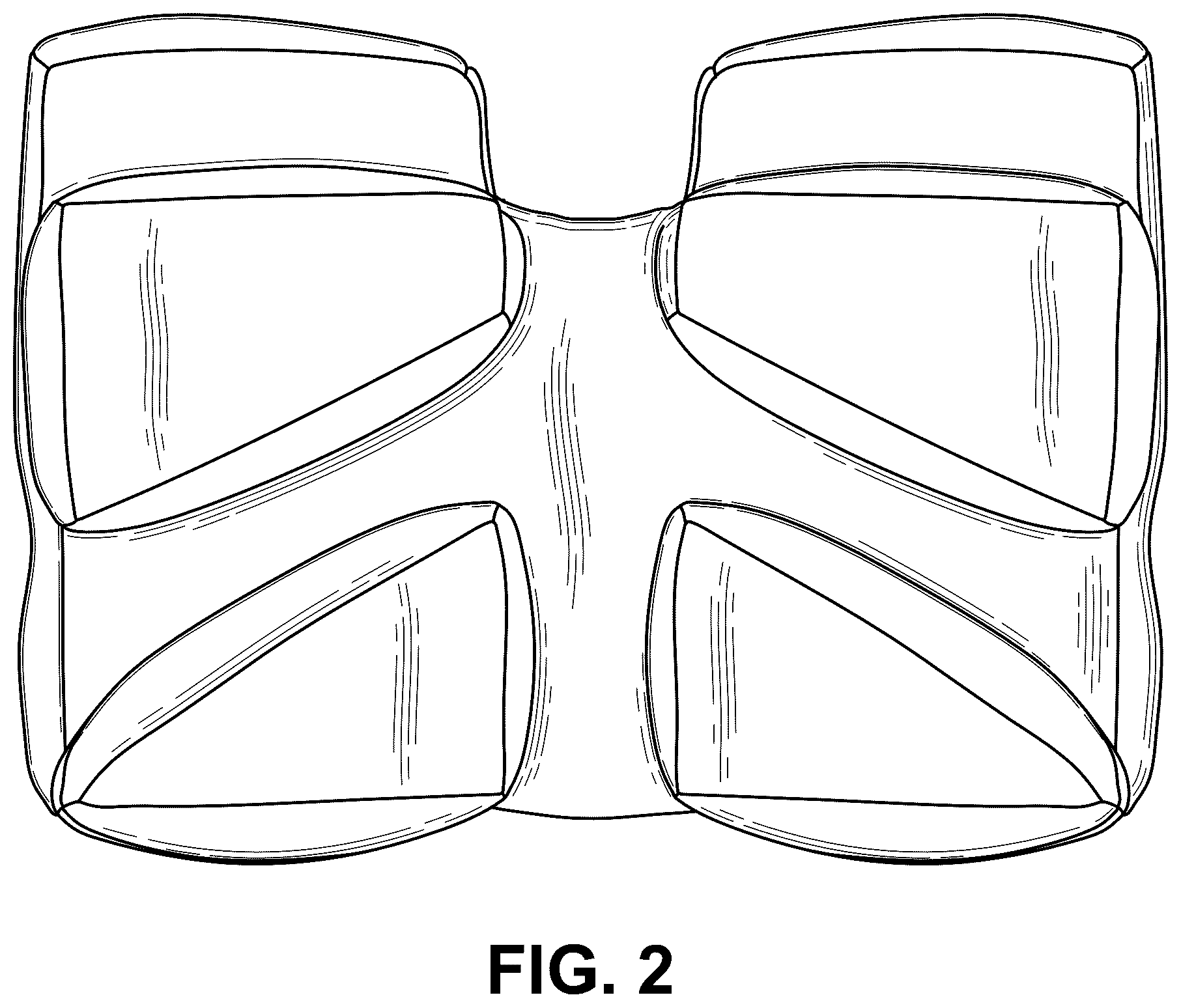 Patent USD1075358 Figure 2 – Pillow