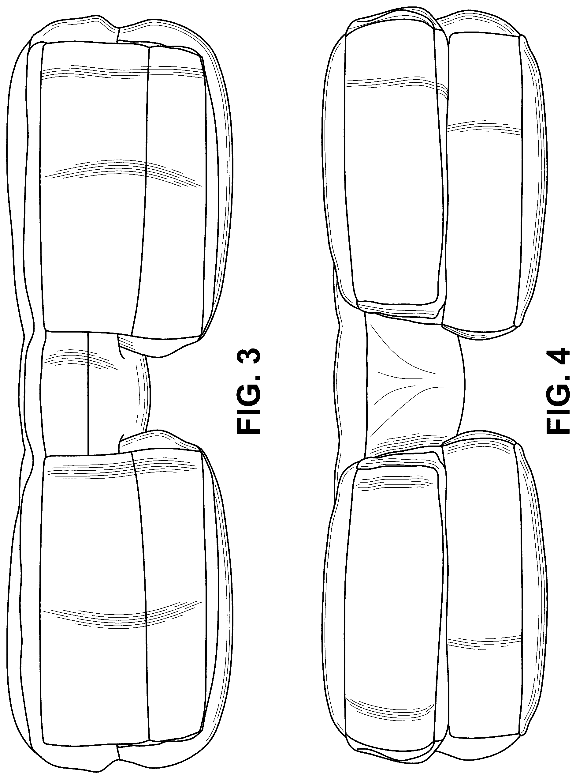 Patent USD1075358 Figure 3 – Pillow