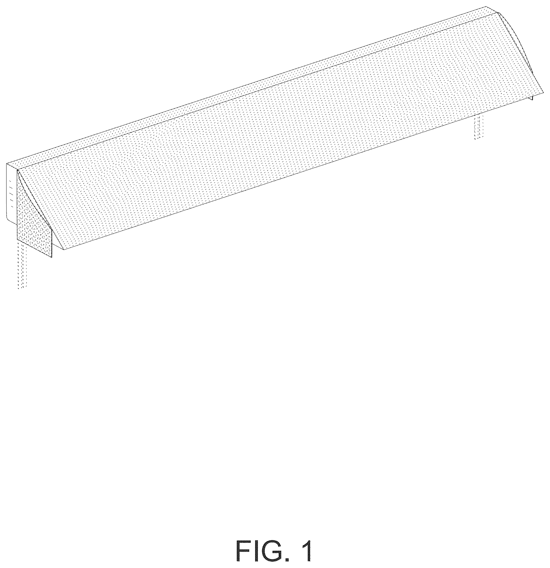 Patent USD1075360 — Headboard pillow — Figure 1