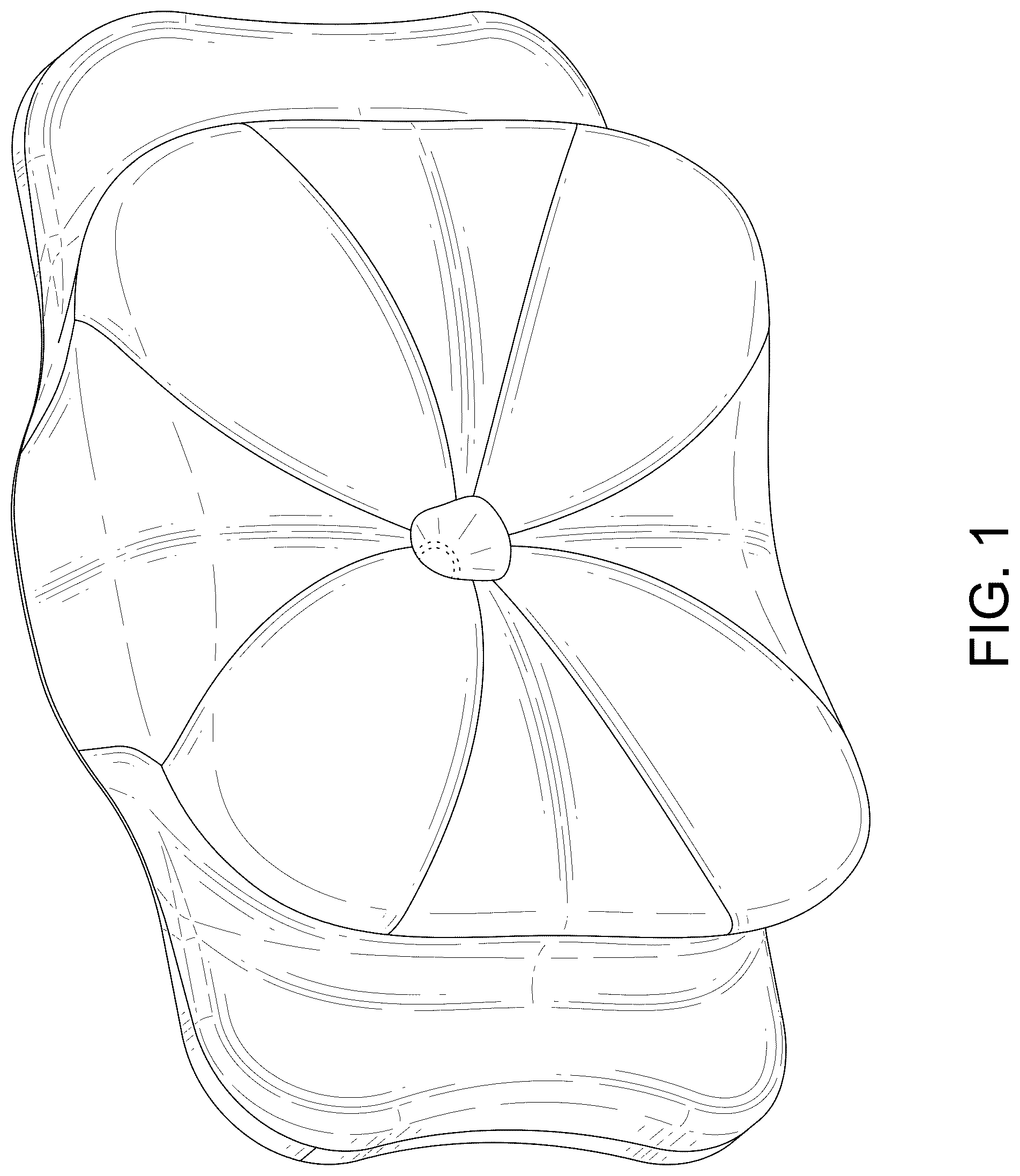 Patent USD1075363 — Cervical neck pillow — Figure 1