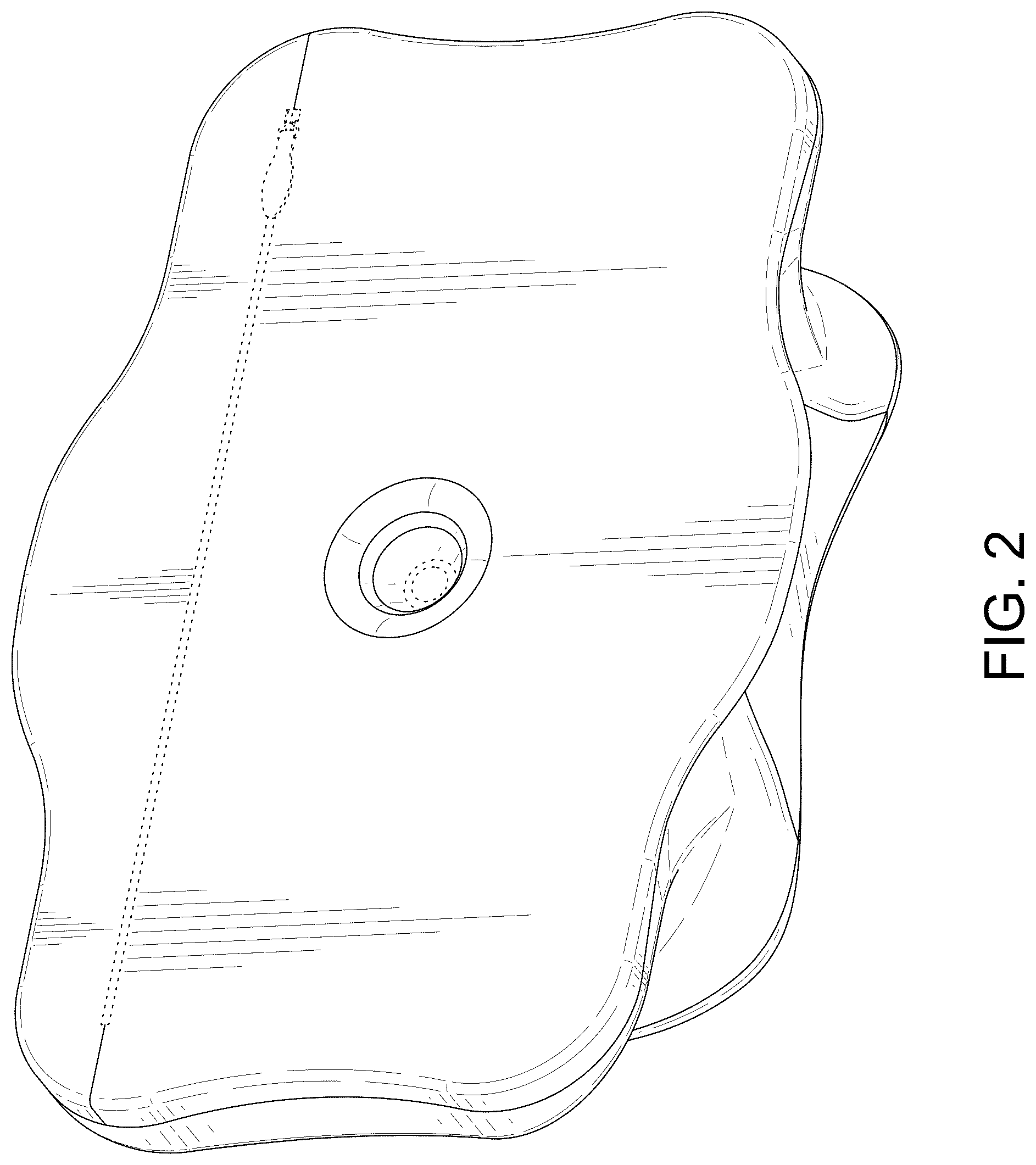 Patent USD1075363 Figure 2 – Cervical neck pillow