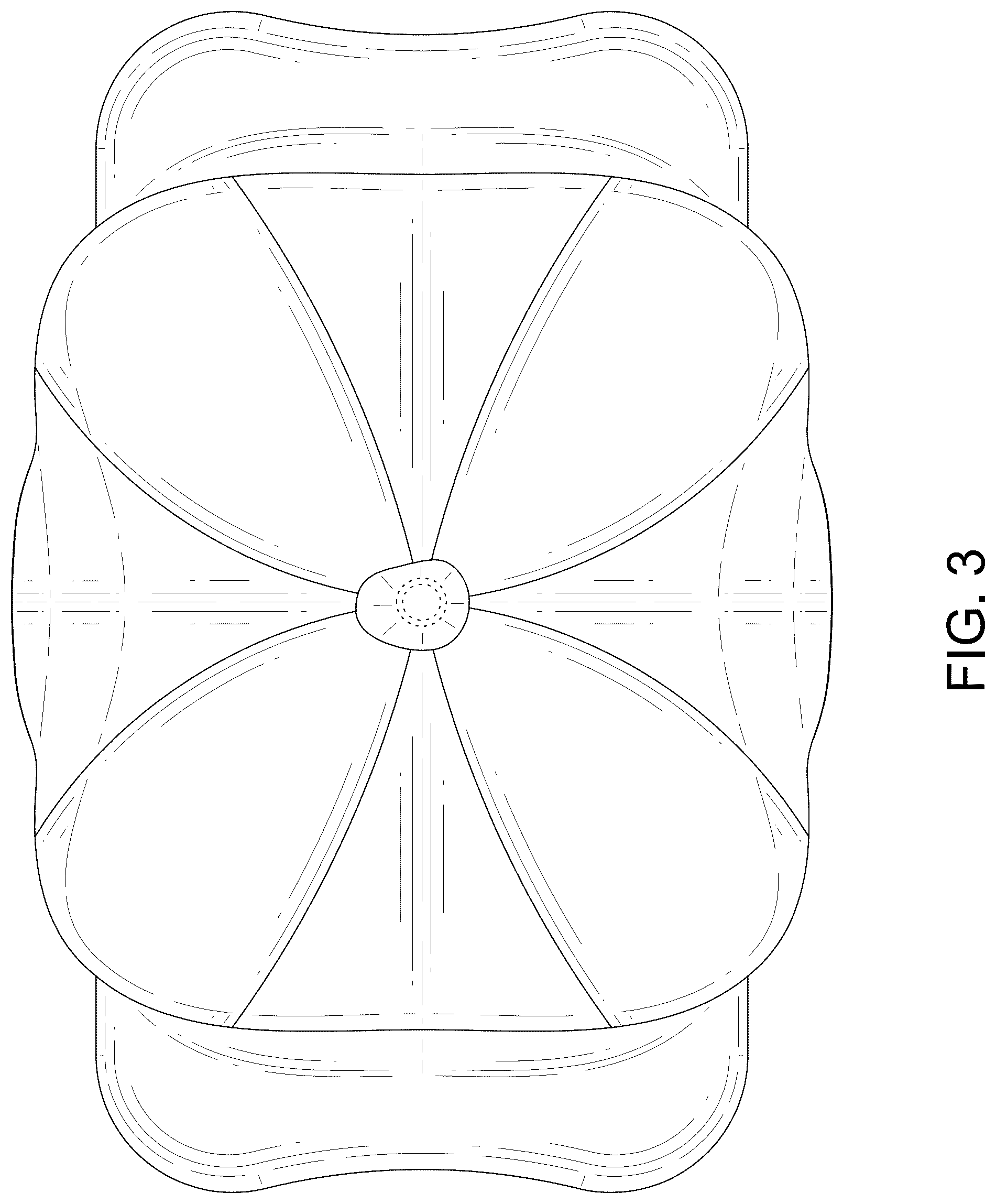 Patent USD1075363 Figure 3 – Cervical neck pillow