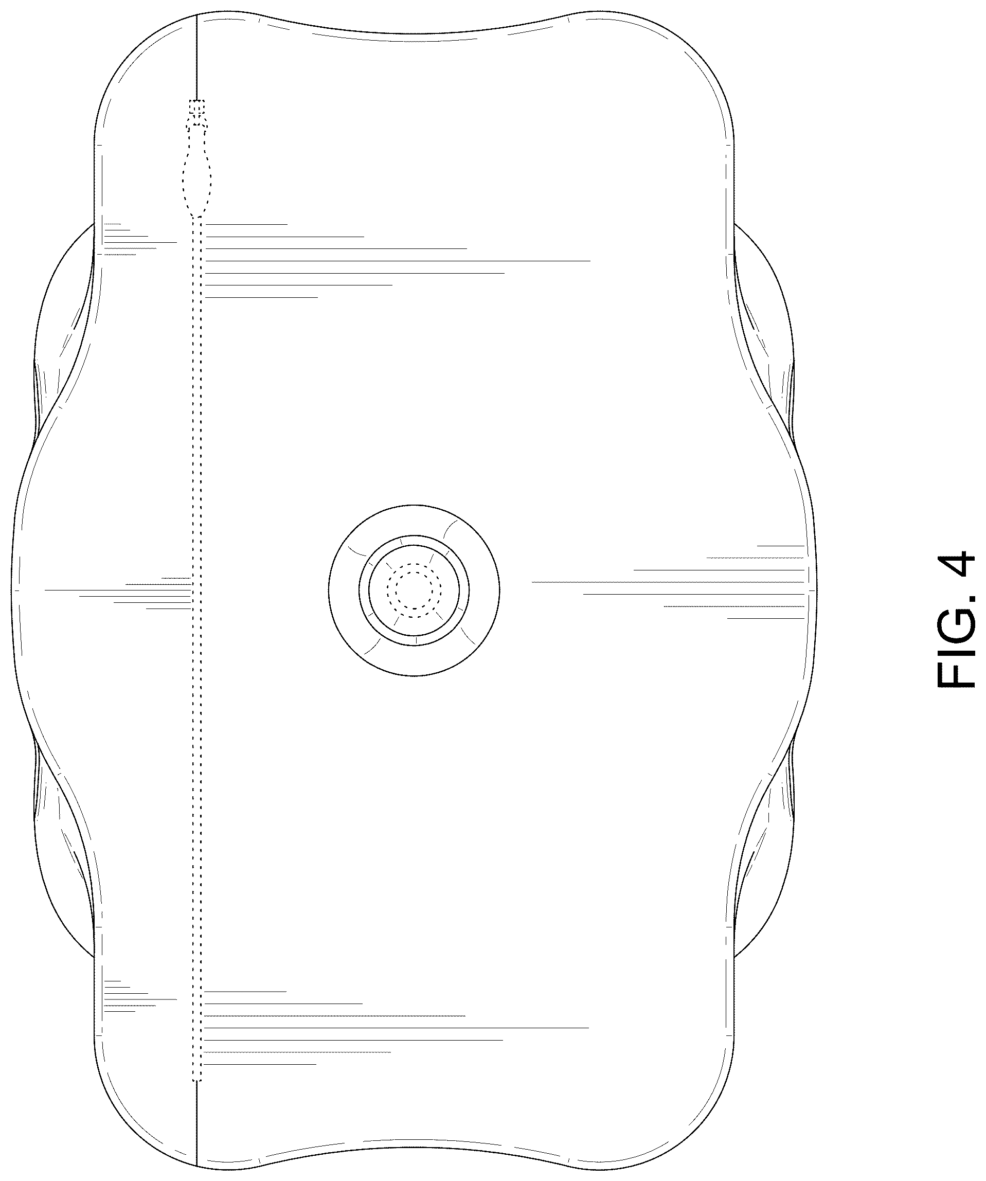 Patent USD1075363 Figure 4 – Cervical neck pillow