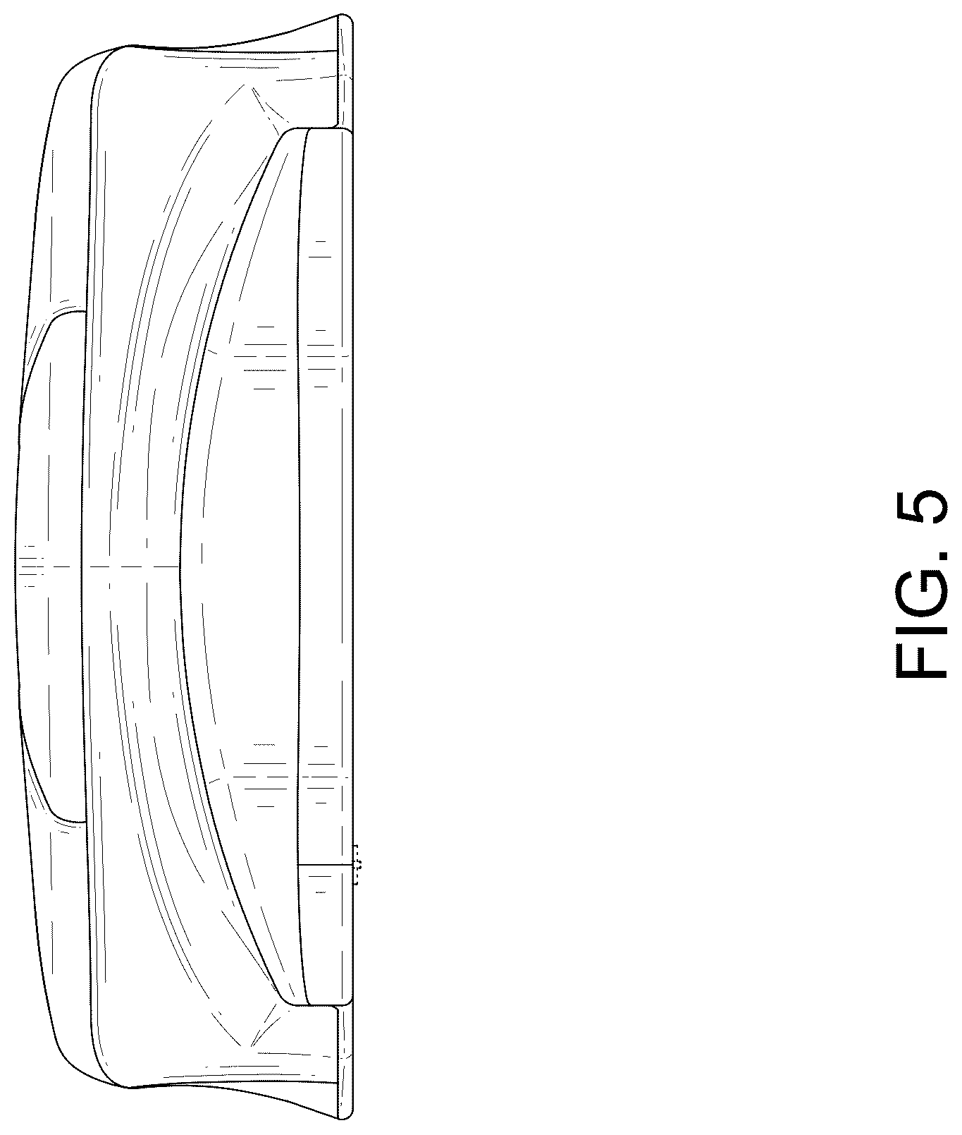 Patent USD1075363 Figure 5 – Cervical neck pillow