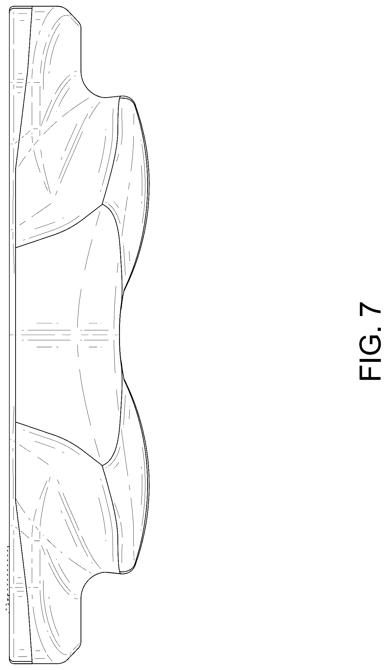 Patent USD1075363 Figure 7 – Cervical neck pillow