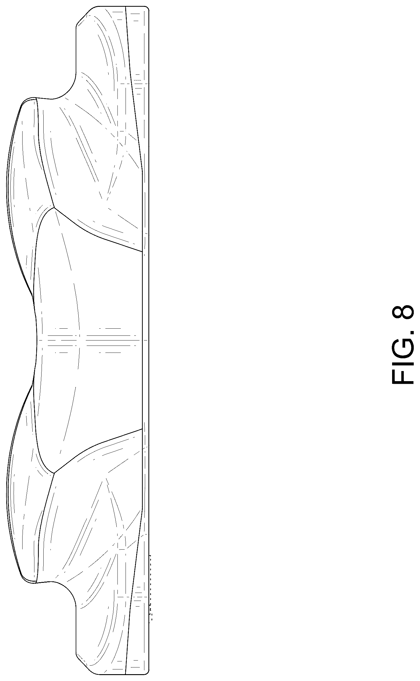 Patent USD1075363 Figure 8 – Cervical neck pillow
