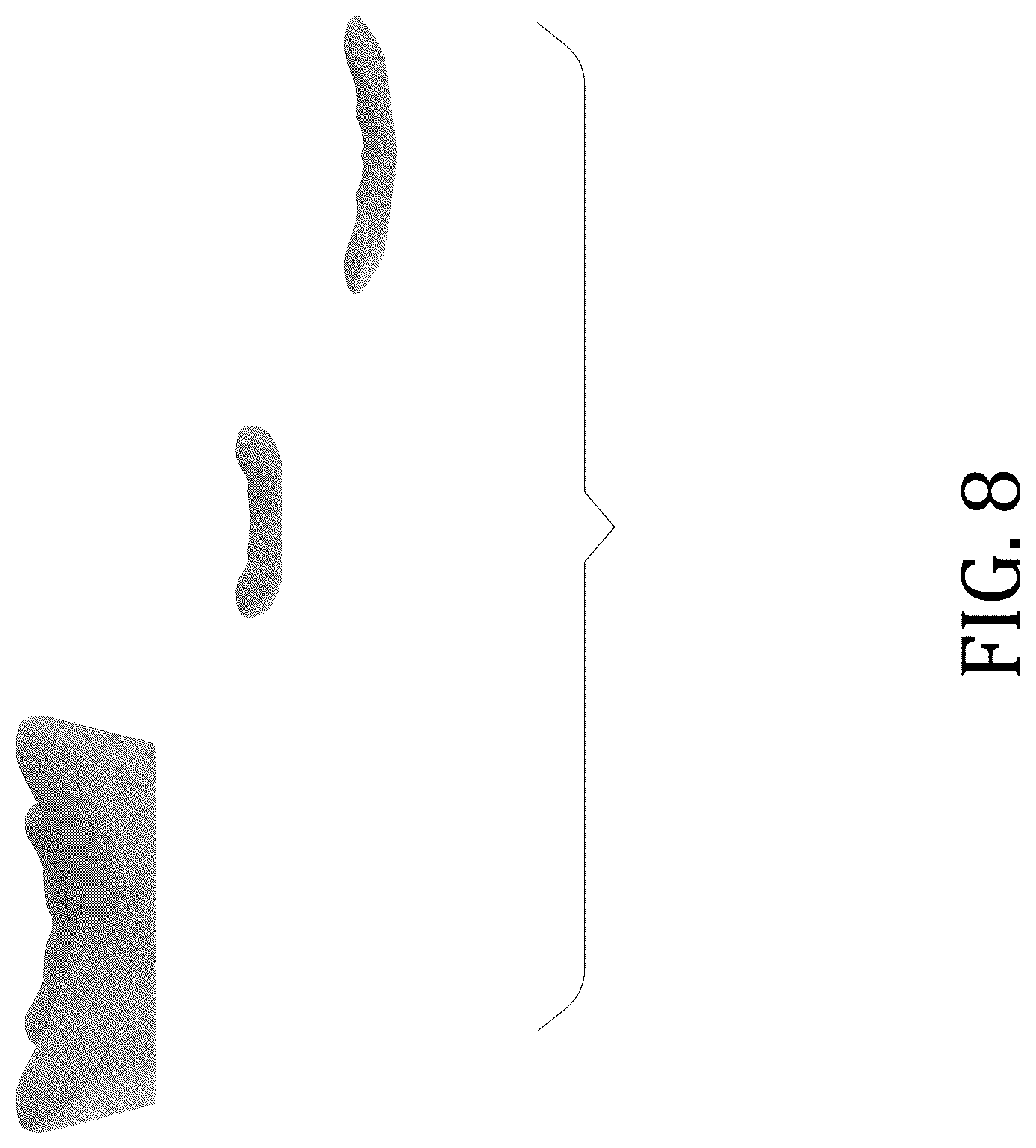 Patent USD1075364 Figure 8 – Double adjustable pillow backrest
