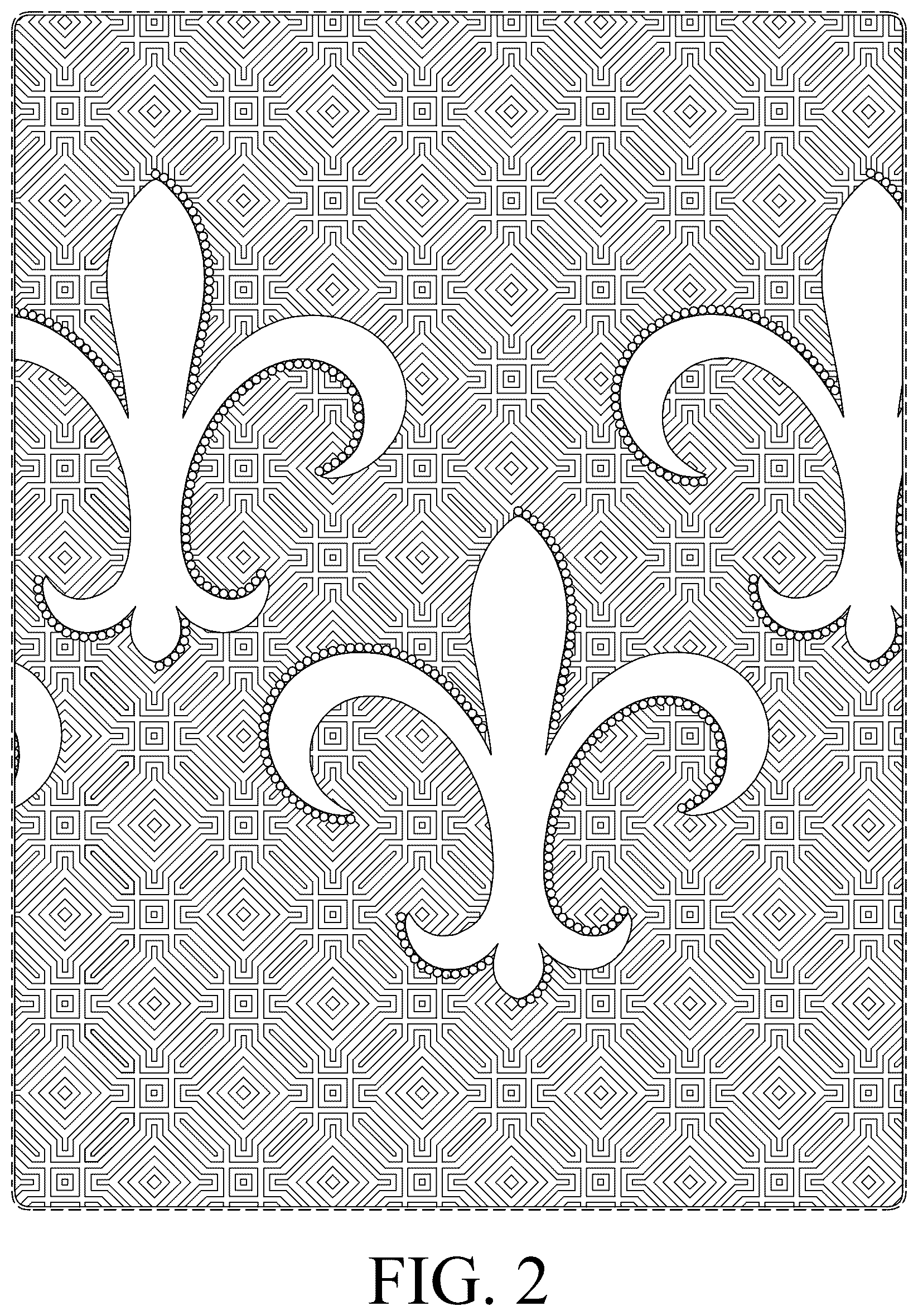 Patent USD1075366 Figure 2 – Mattress cover