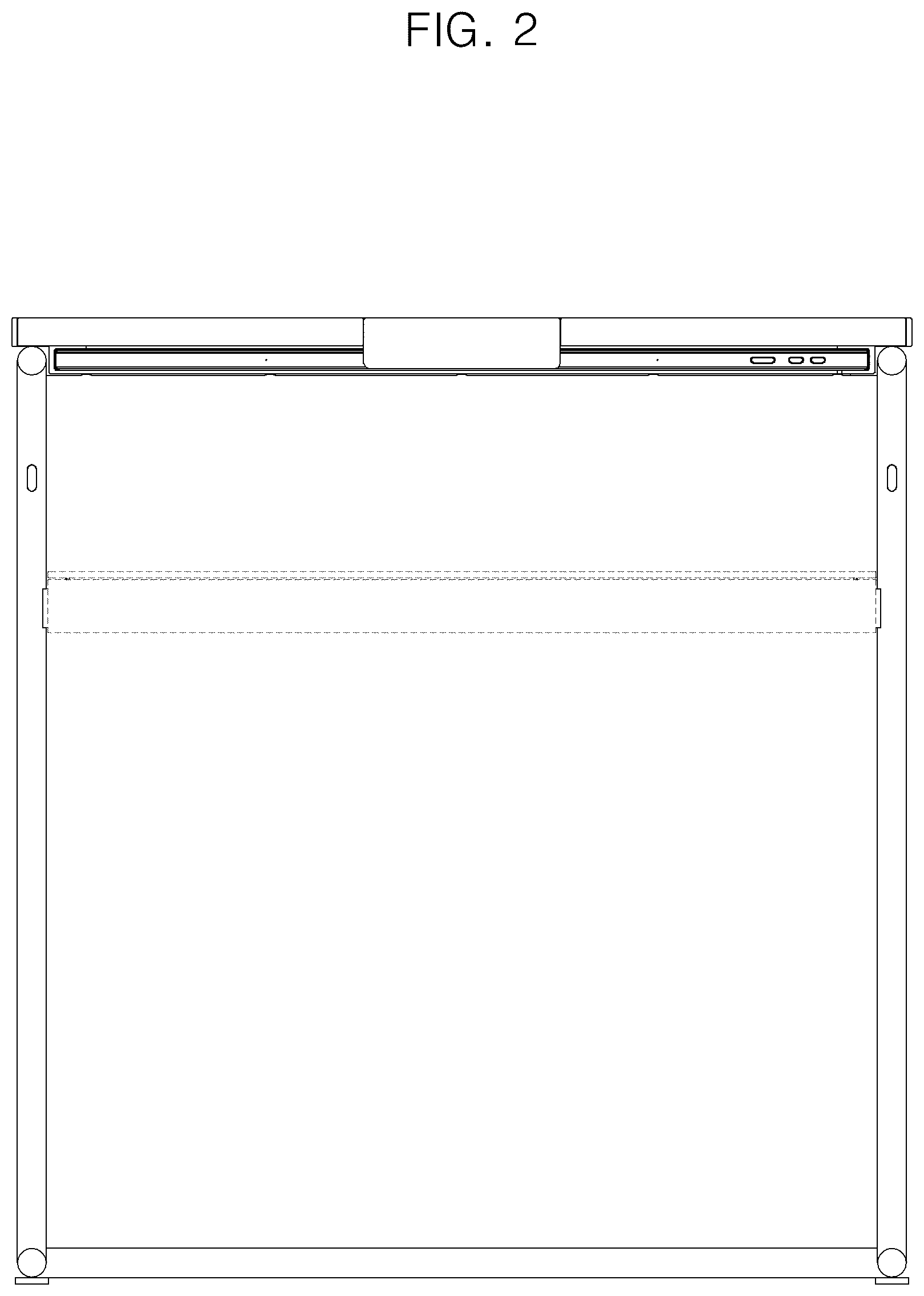 Patent USD1075367 Figure 2 – Combined table with display device